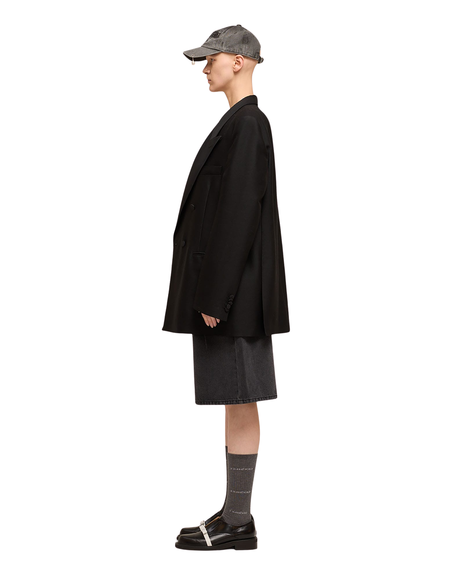 Kimhe Kim - Wool-Silk Tuxedo Jacket (Black) product image 19 | TRAB K-Fashion Australia