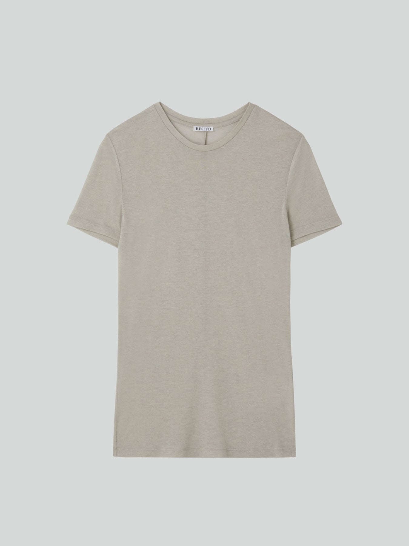 Recto - Baby Jersey T-Shirt (Greige) product image 10 | TRAB K-Fashion Australia