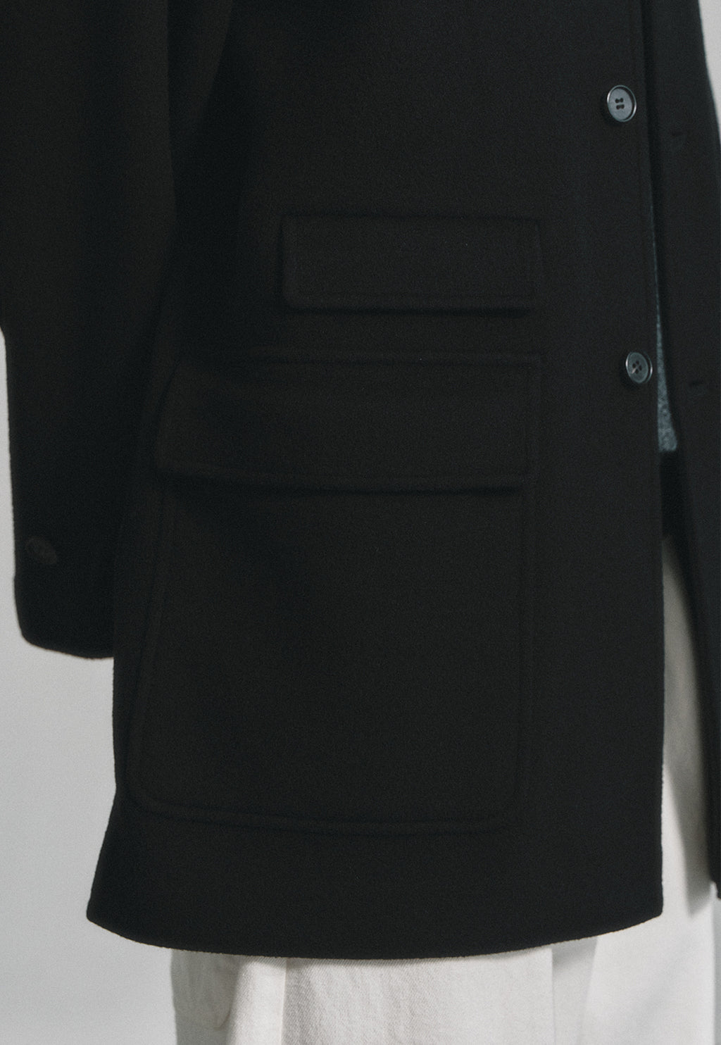 Art if acts - Handmade Car Coat (Black) product image 6 | TRAB K-Fashion Australia
