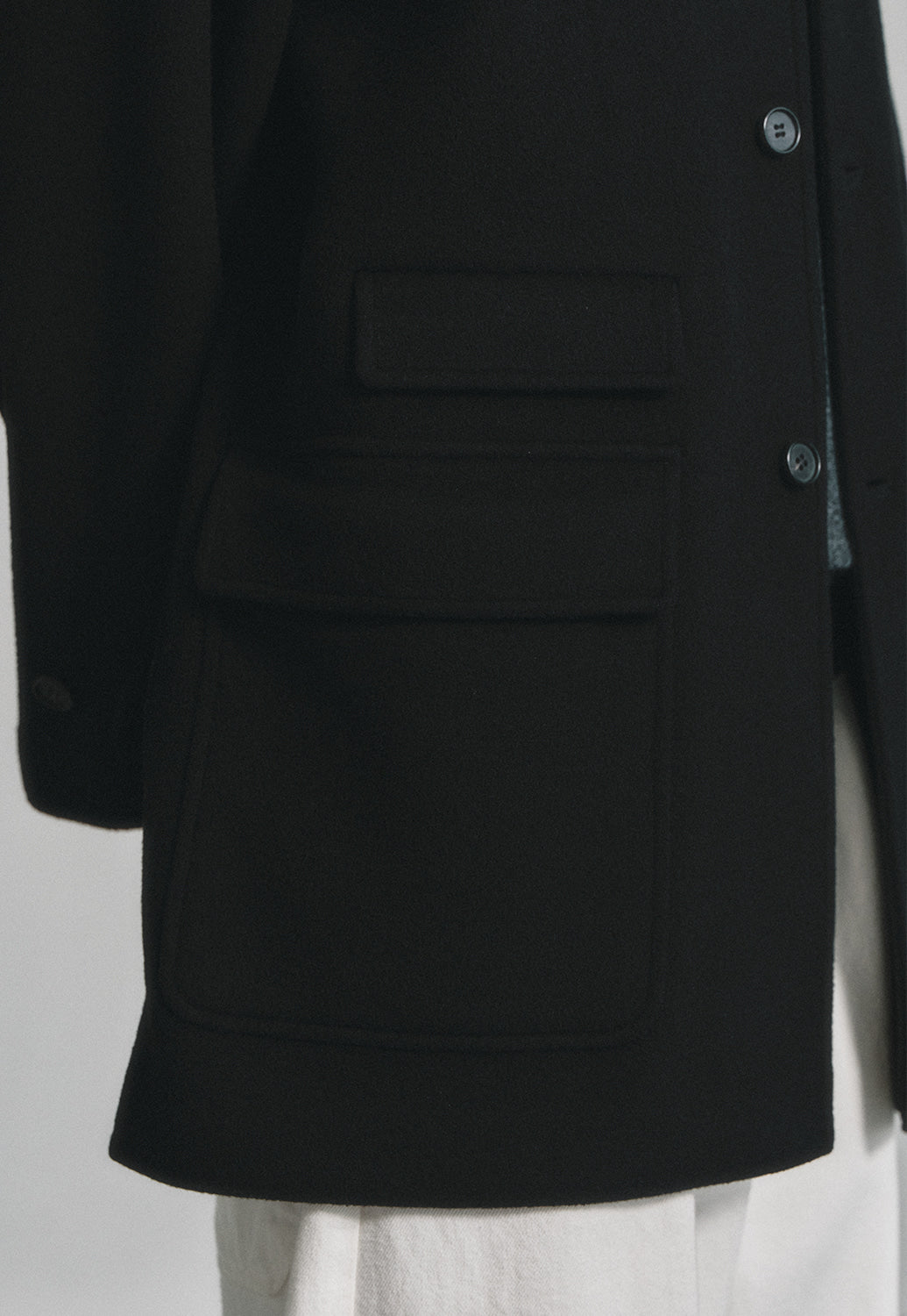 Art if acts - Handmade Car Coat (Black) product image 6 | TRAB K-Fashion Australia