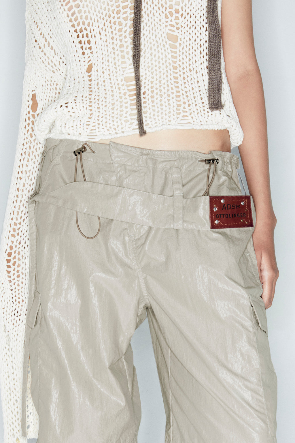 Andersson Bell - Adsb X Ottolinger One Shoulder Knit (Ivory) product image 7 | TRAB K-Fashion Australia