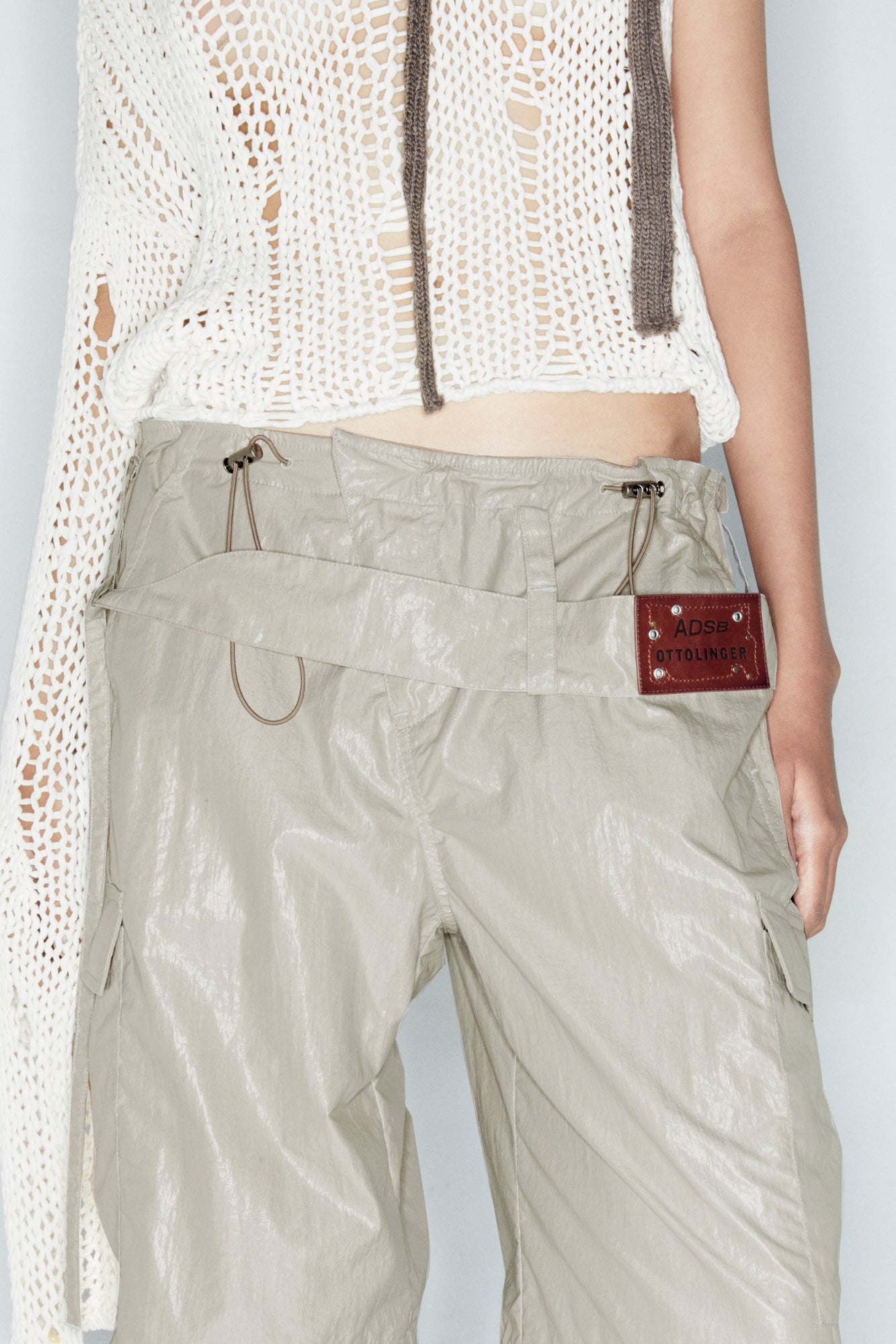 Andersson Bell - Adsb X Ottolinger One Shoulder Knit (Ivory) product image 7 | TRAB K-Fashion Australia