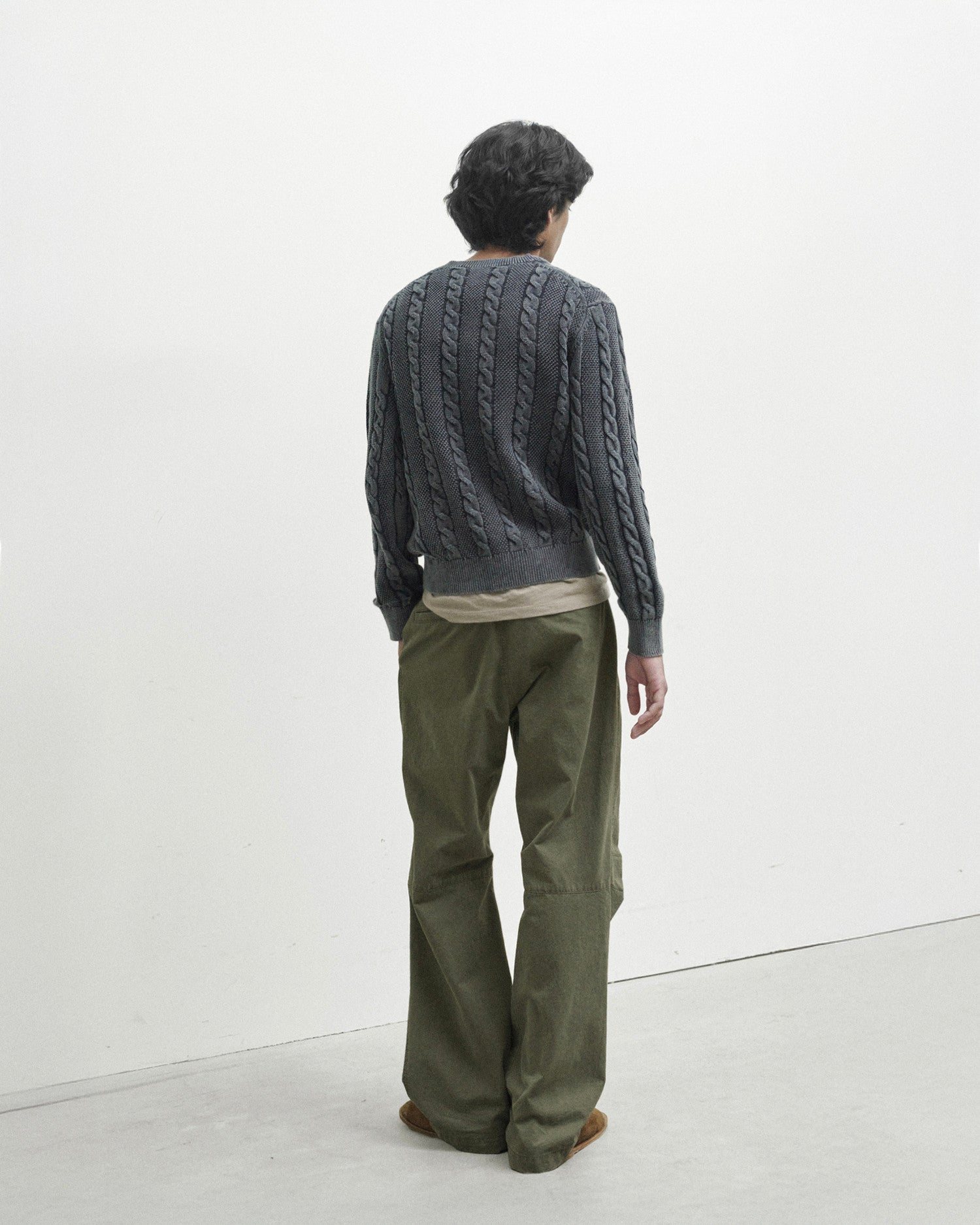 Brownyard - Parachute Pants (Olive Grey) product image 2 | TRAB K-Fashion Australia
