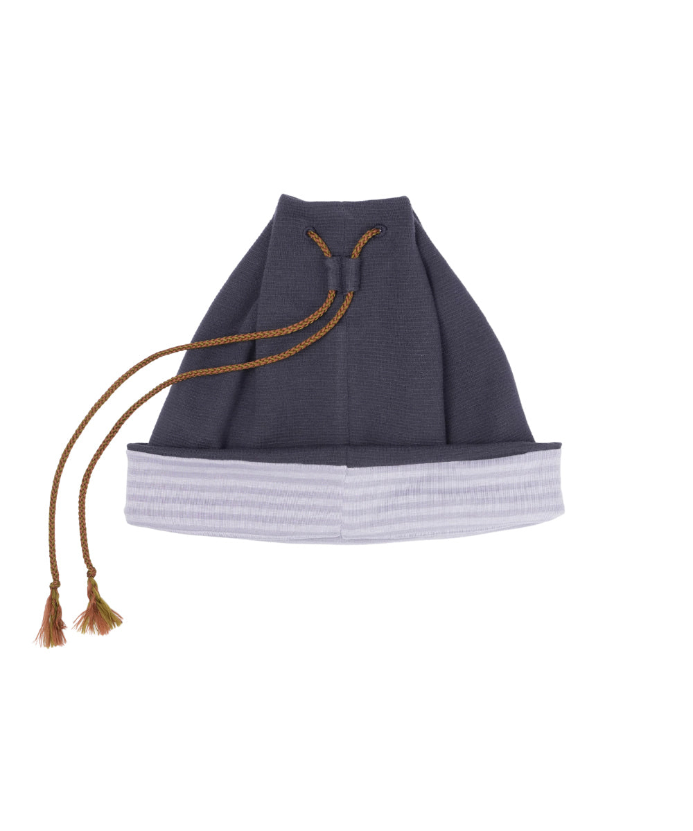 Coyseio - Reversible Drawstring Beanie (Blue Charcoal) product image 18 | TRAB K-Fashion Australia