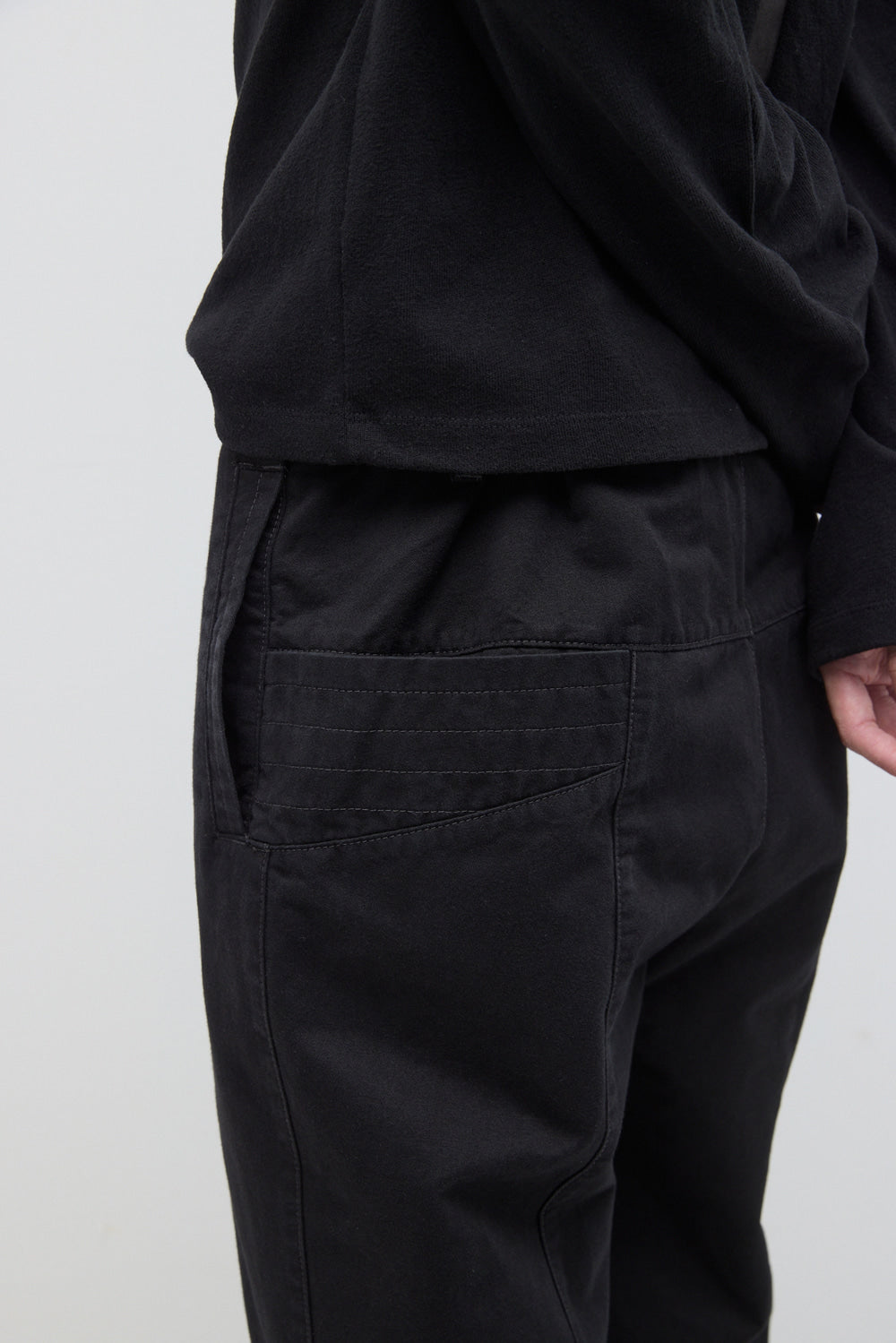 Hatchingroom - Flap Trousers (Black) product image 5 | TRAB K-Fashion Australia
