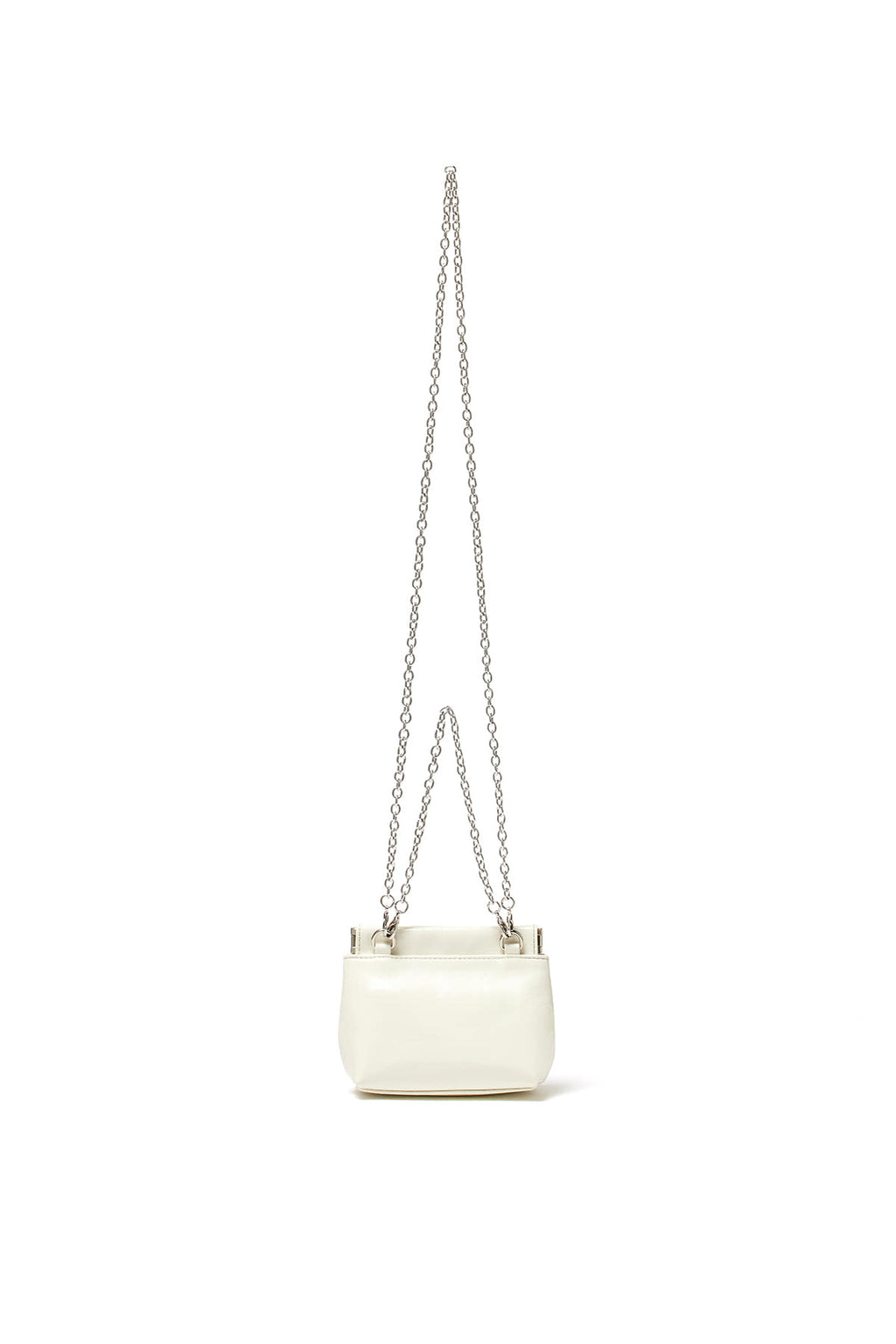 Matin Kim - Glossy Leather Mini Wallet Bag (Ivory) product image 2 | TRAB K-Fashion Australia