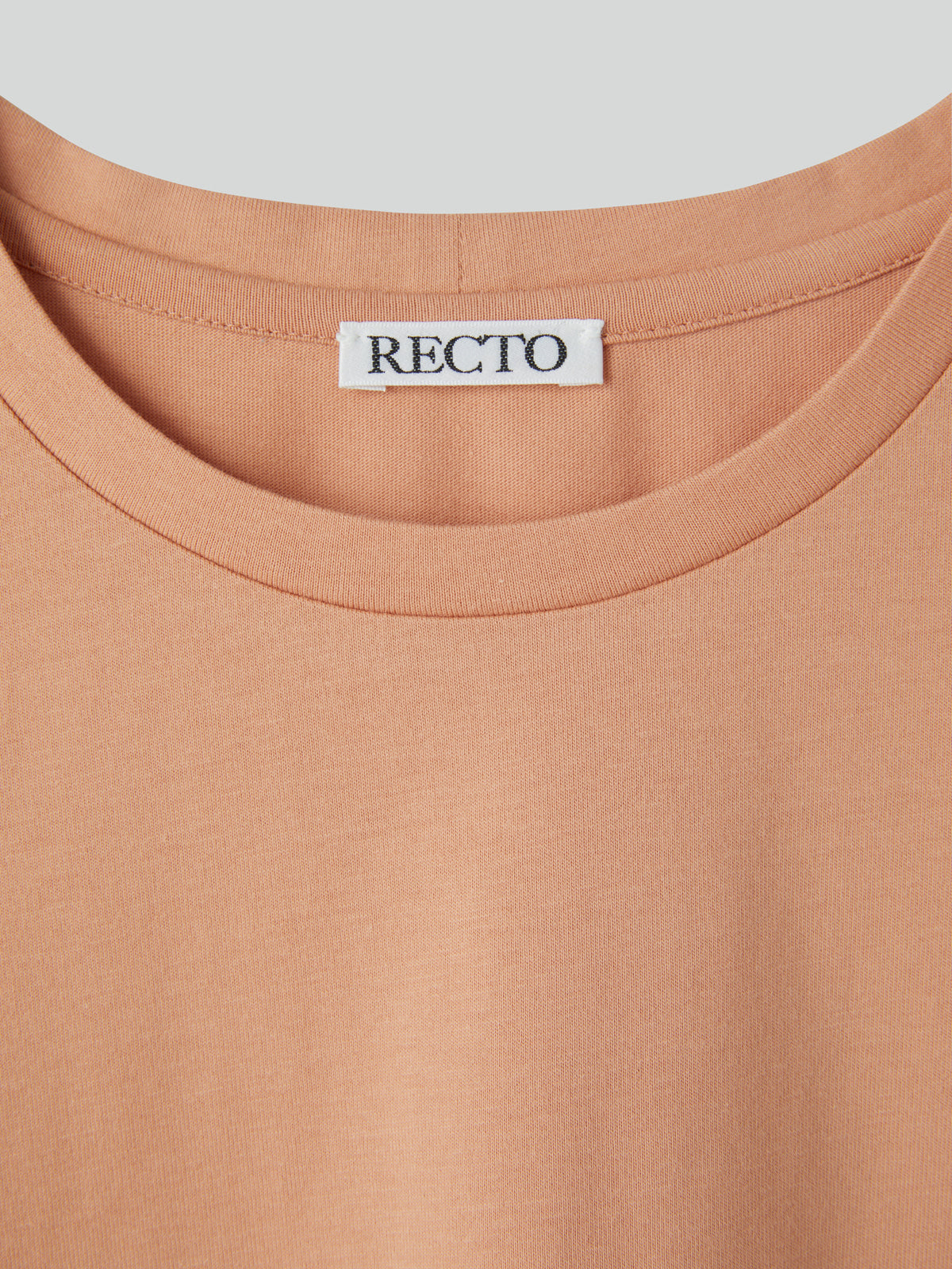 Recto - Recto Logo Cap Sleeve Top (Salmon) product image 3 | TRAB K-Fashion Australia