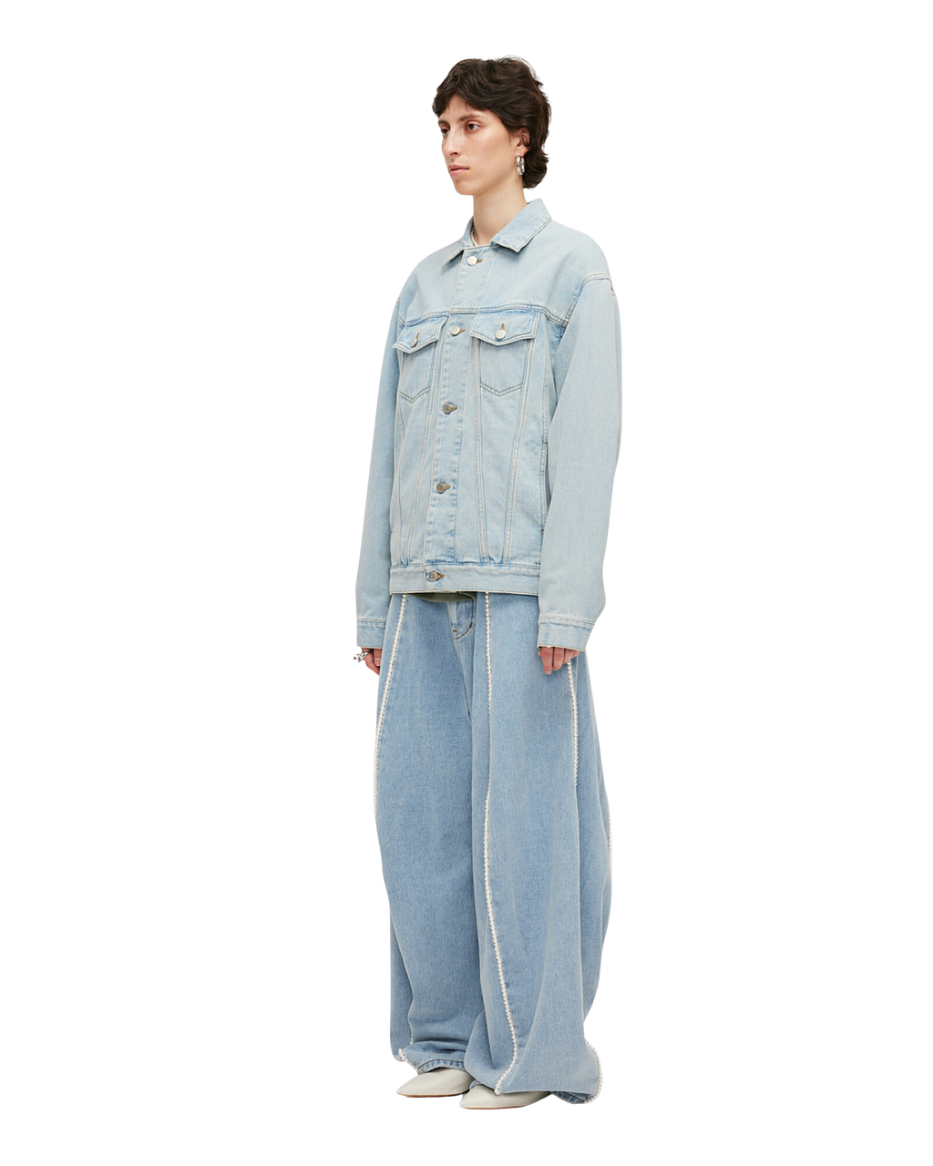 Kimhe Kim - Denim Jacket (Blue) product image 2 | TRAB K-Fashion Australia