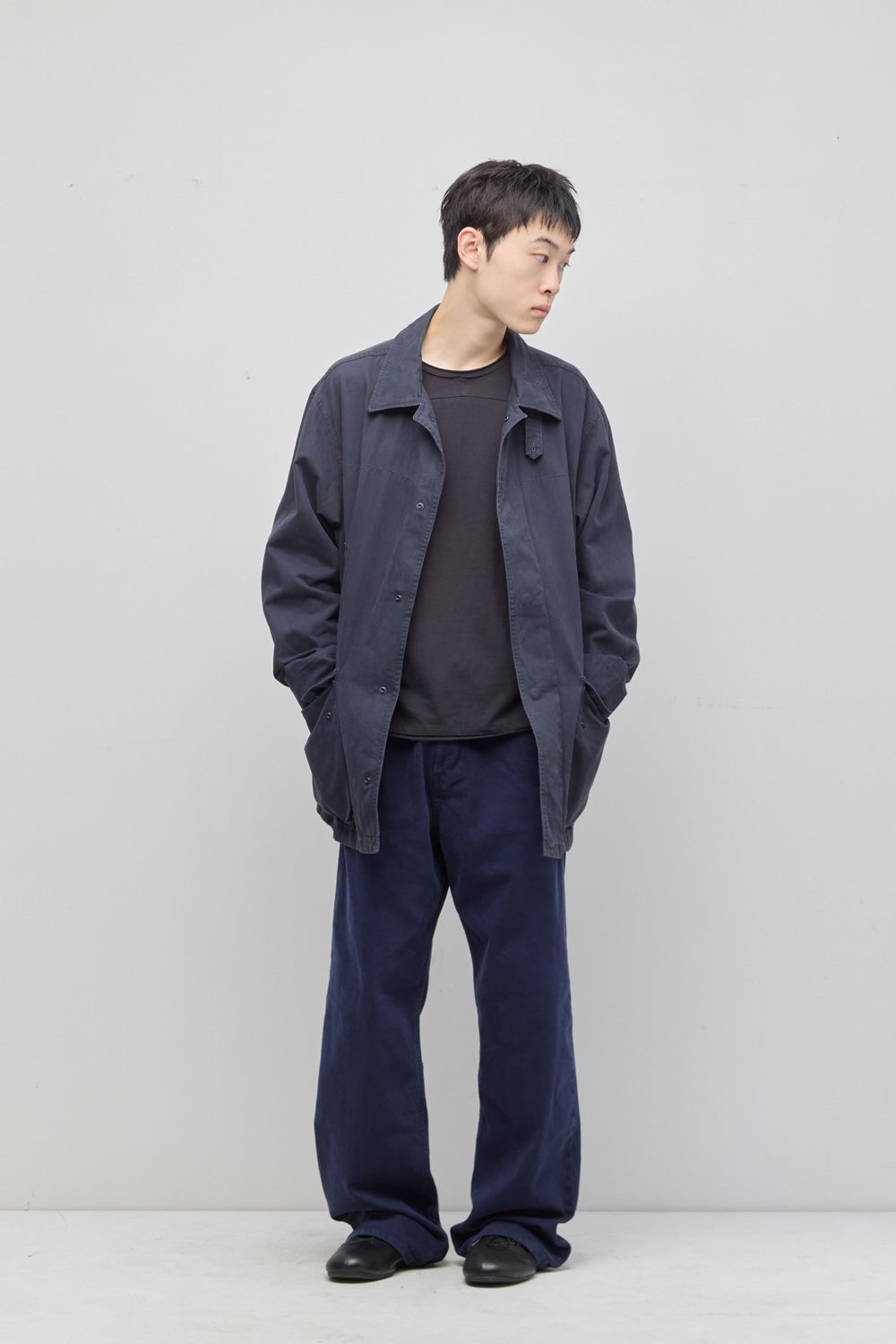 Hatchingroom - Canvas Work Parka (Blue Charcoal) product image 14 | TRAB K-Fashion Australia
