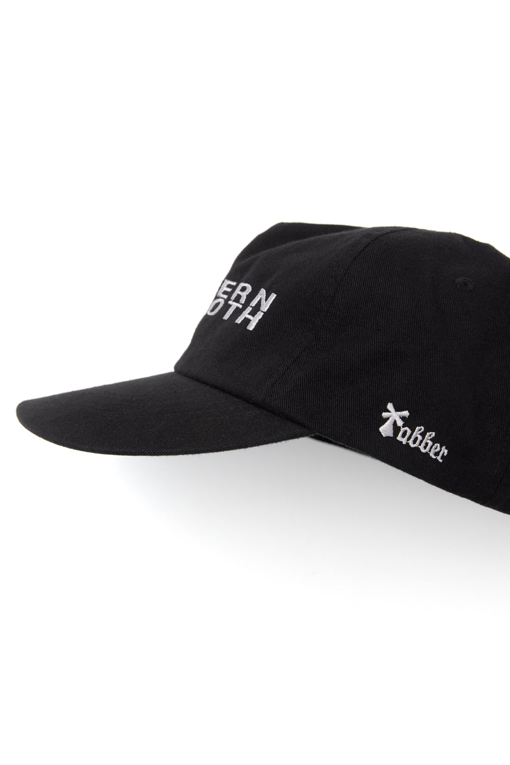 Hatchingroom - Tabber Modern Goth Cap (Washed Black) product image 4 | TRAB K-Fashion Australia