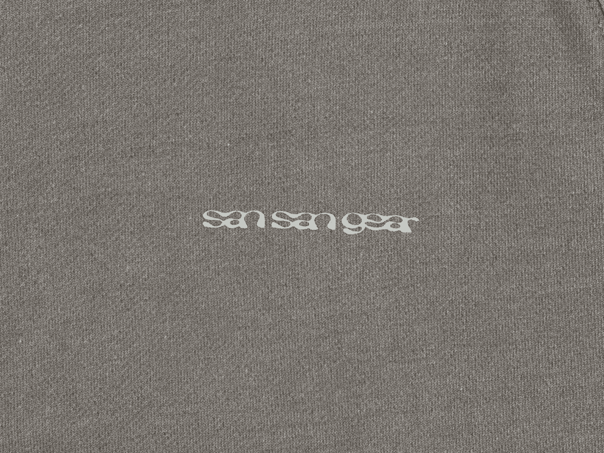 San San Gear - Zipper Pocket Hoodie (Brown) product image 10 | TRAB K-Fashion Australia