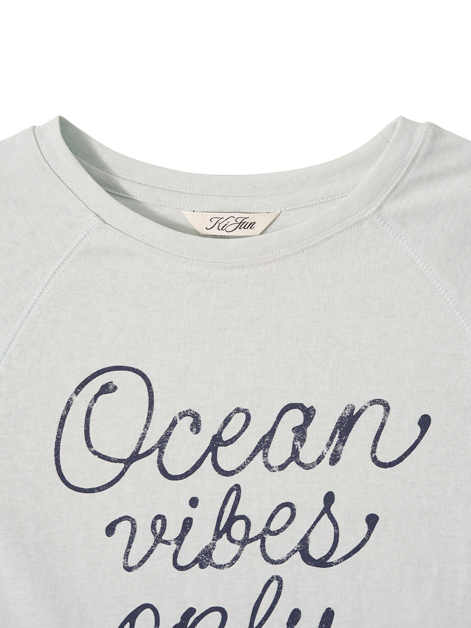 Kijun - Ocean Vibes Tee (Mint) product image 7 | TRAB K-Fashion Australia