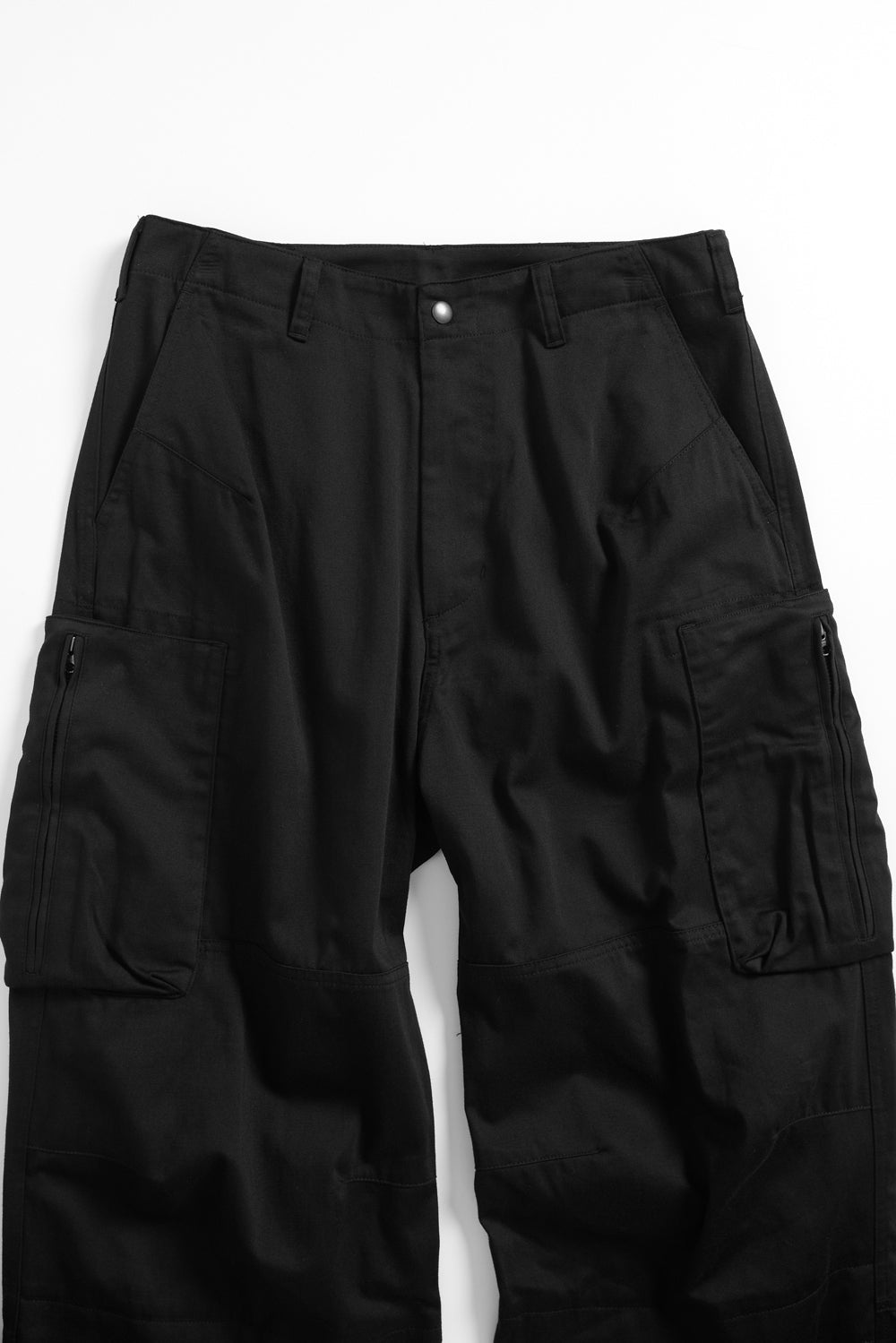 Hatchingroom - Zip Cargo Work Pants (Black) product image 4 | TRAB K-Fashion Australia