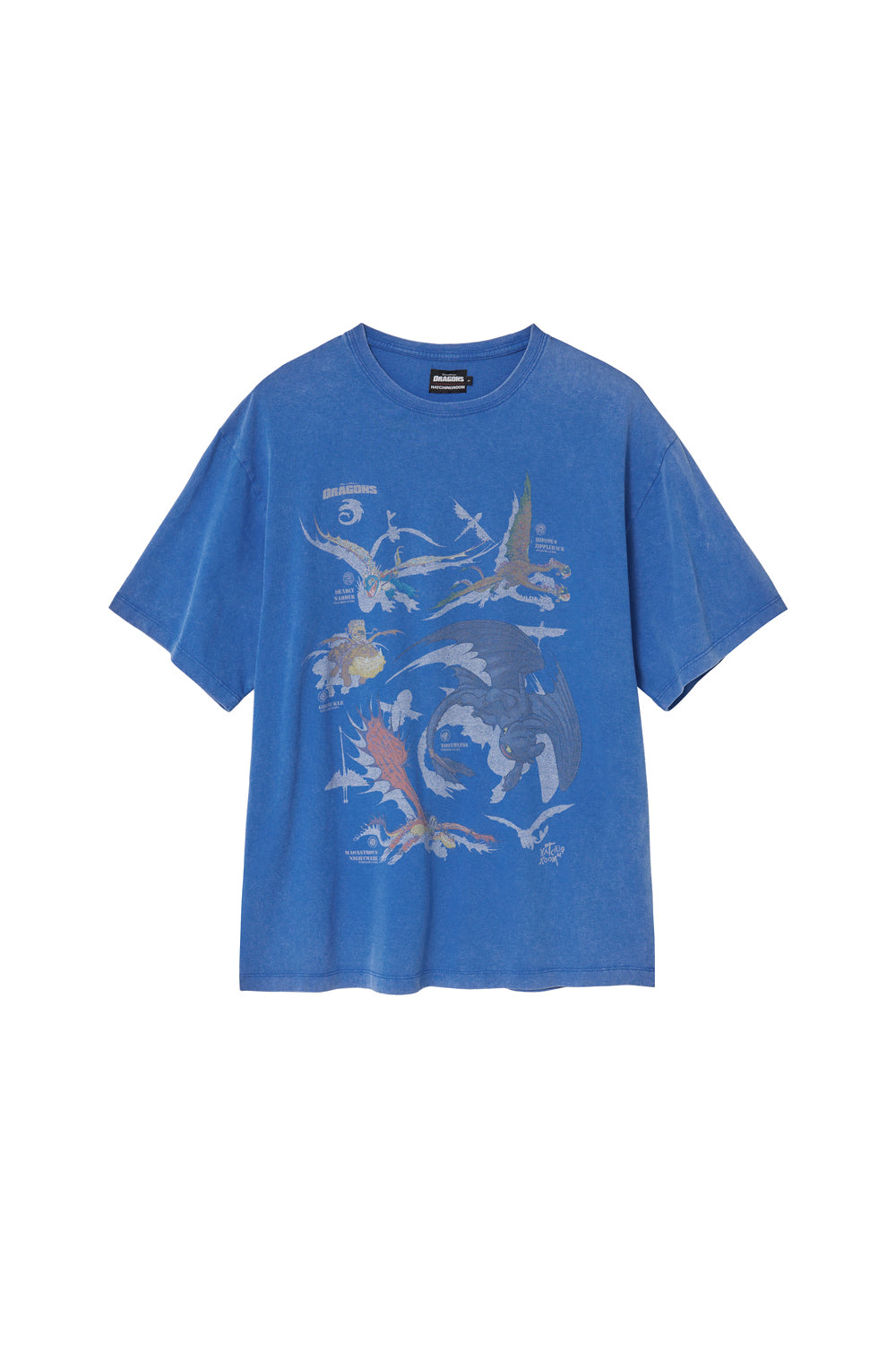 Hatchingroom - Dragons Tee Vintage (Blue) product image 1 | TRAB K-Fashion Australia