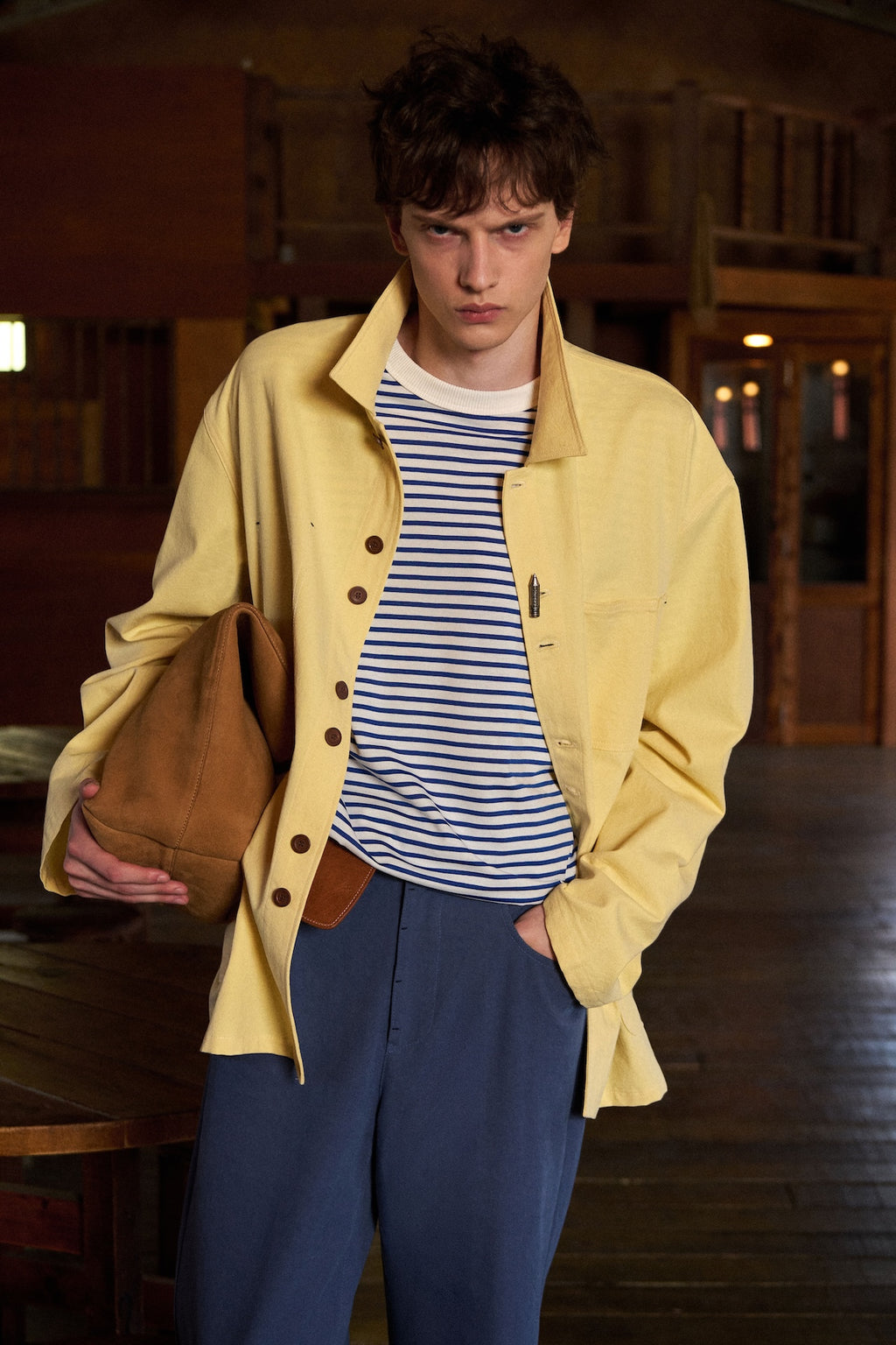 STU - Module Work Jacket (Pale Yellow) product image 13 | TRAB K-Fashion Australia