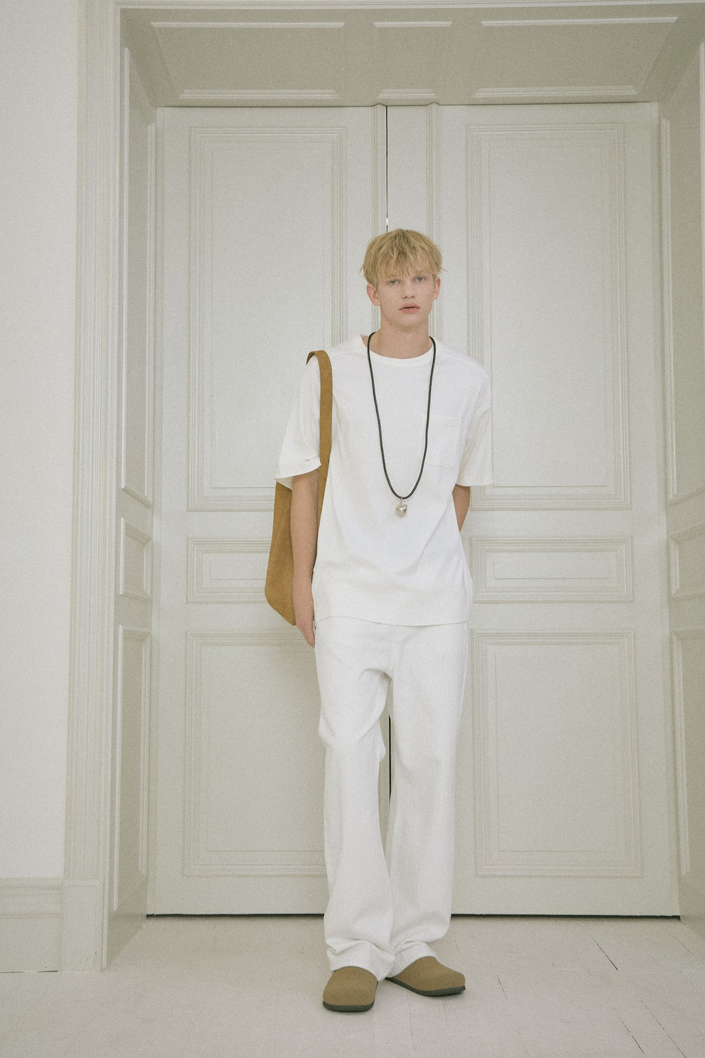 STU - Pocket T-Shirt (Ivory) product image 11 | TRAB K-Fashion Australia