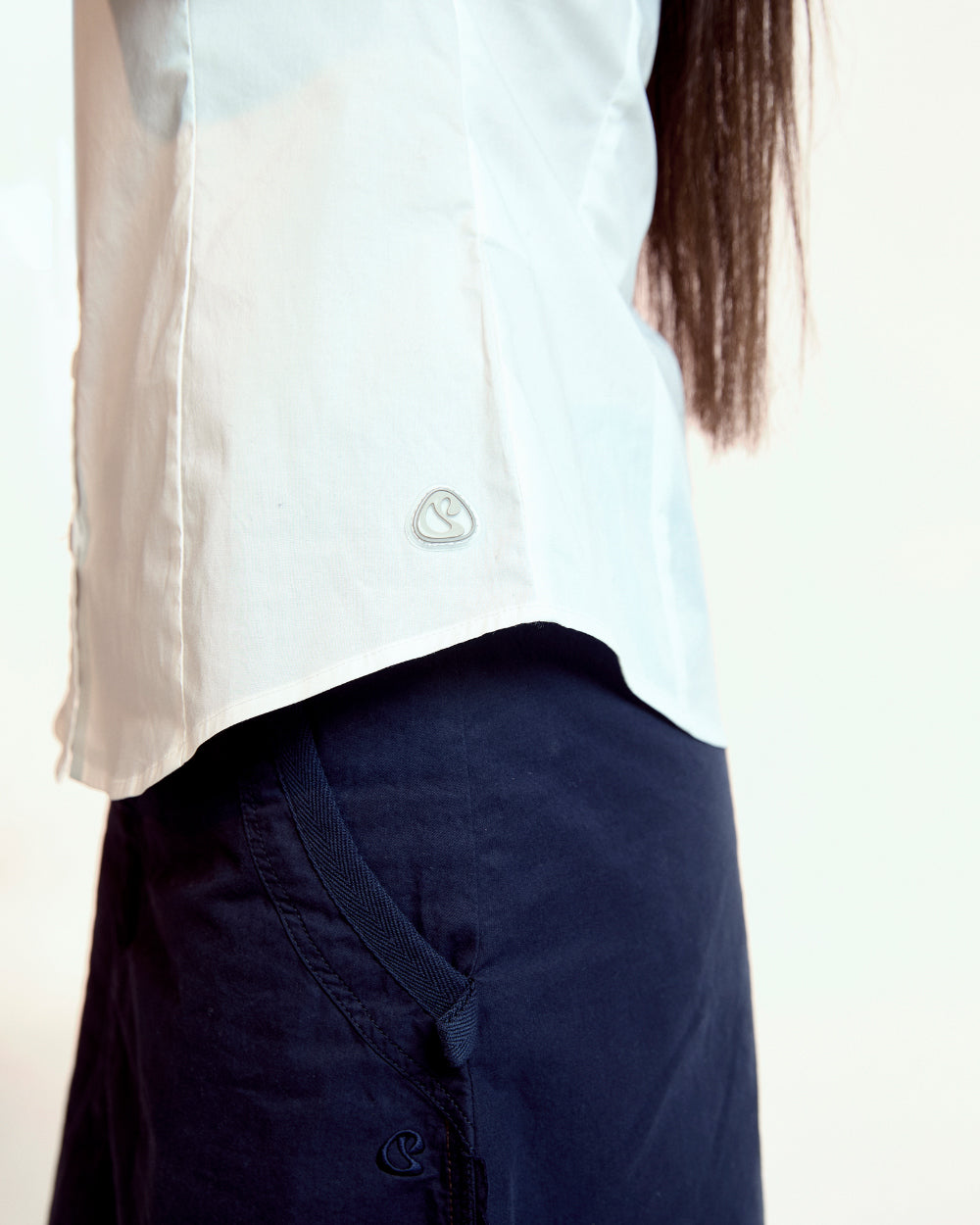 Coyseio - Nana Half Shirt (White) product image 8 | TRAB K-Fashion Australia