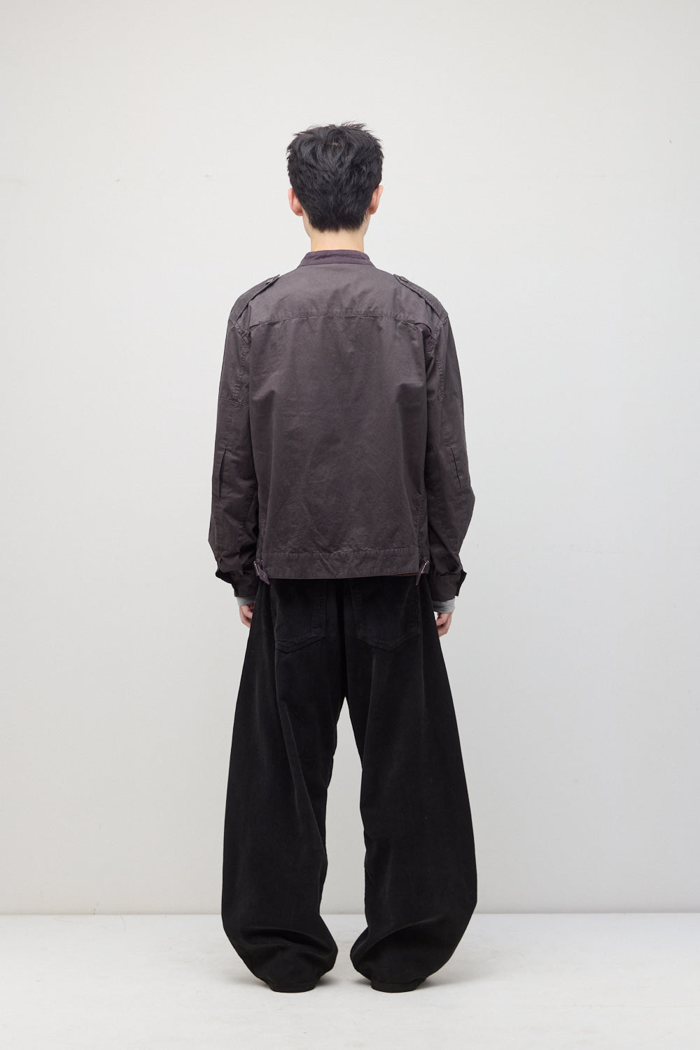 Hatchingroom - Police Jacket (Purple Charcoal) product image 5 | TRAB K-Fashion Australia