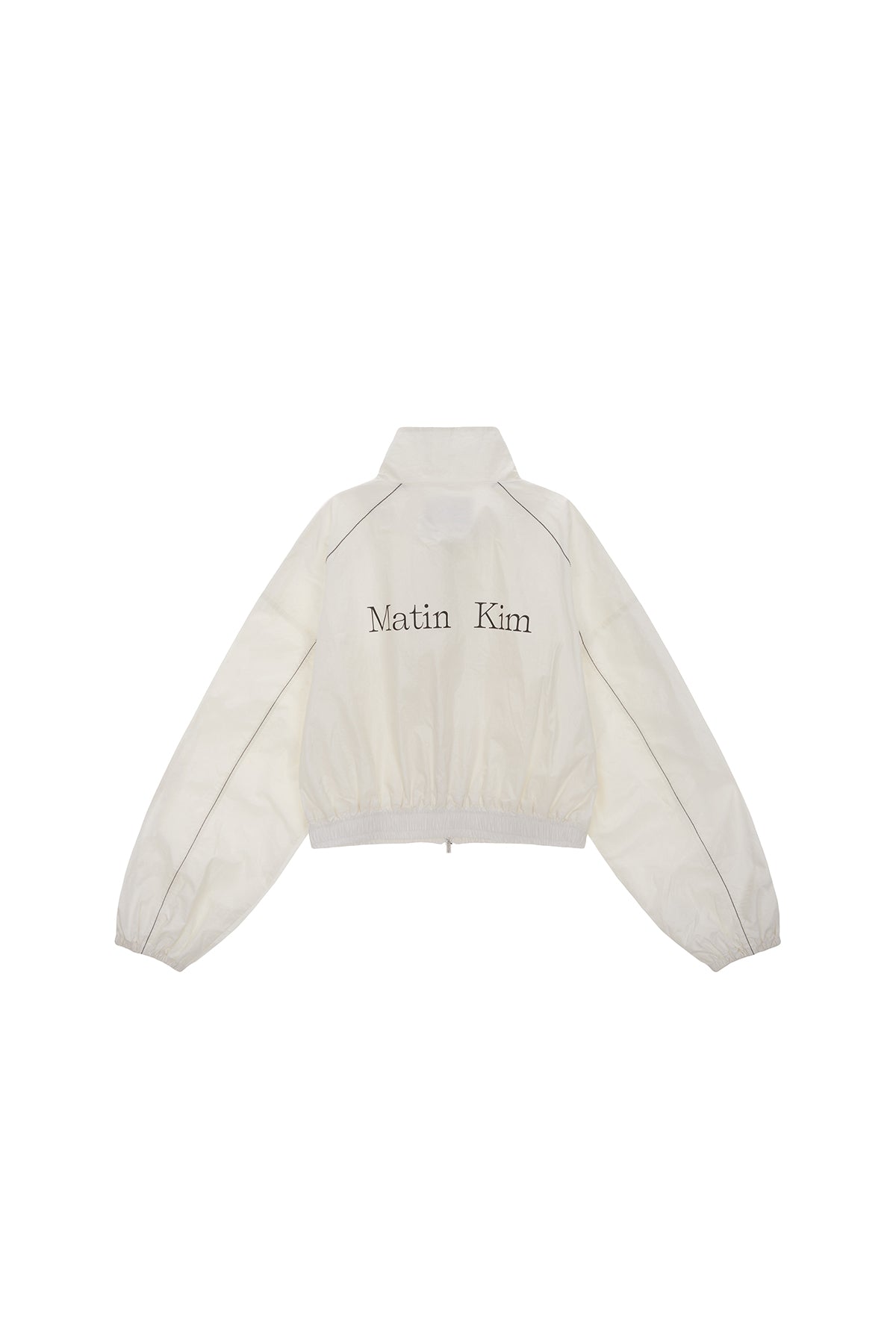 Matin Kim - Matin Coating Crop Blouson (Sky) product image 12 | TRAB K-Fashion Australia