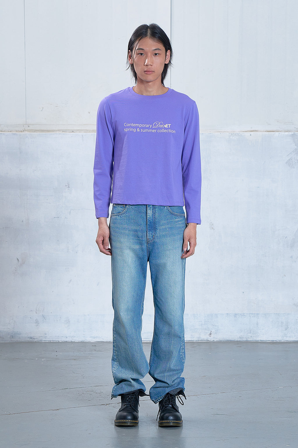 Deinet - Contemporary Long Sleeve (Light Purple) product image 1 | TRAB K-Fashion Australia
