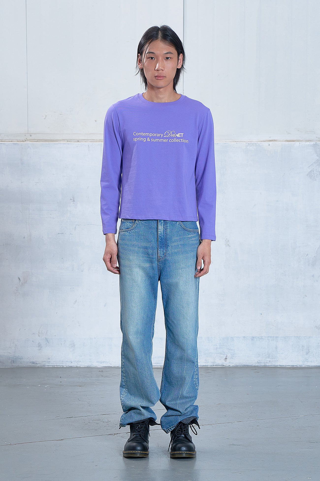 Deinet - Contemporary Long Sleeve (Light Purple) product image 1 | TRAB K-Fashion Australia
