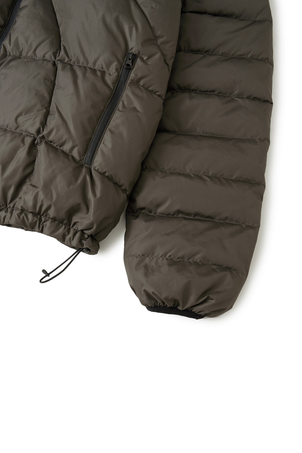 Hatchingroom - Web Goose Down Puffer Jacket Dark (Khaki) product image 5 | TRAB K-Fashion Australia
