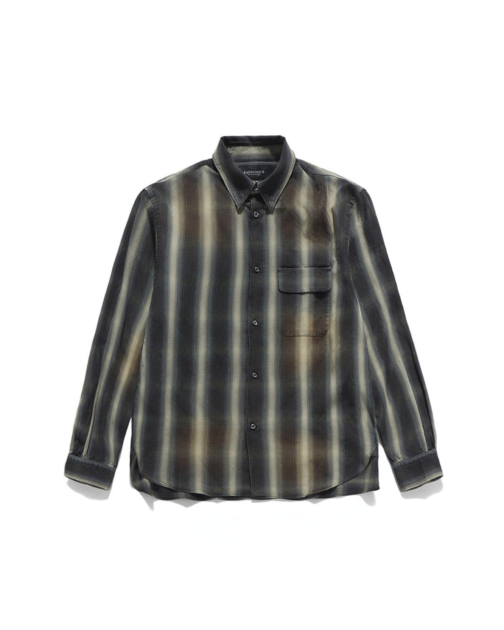 Eastlogue - Holiday Shirts (Sage Green & Black Check) product image 1 | TRAB K-Fashion Australia