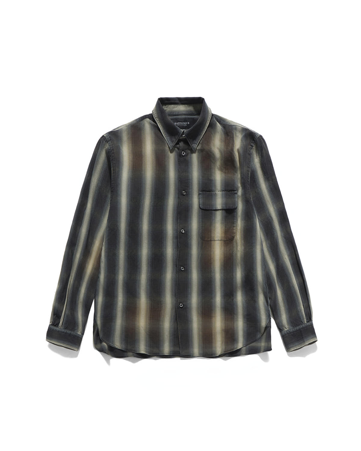 Eastlogue - Holiday Shirts (Sage Green & Black Check) product image 1 | TRAB K-Fashion Australia
