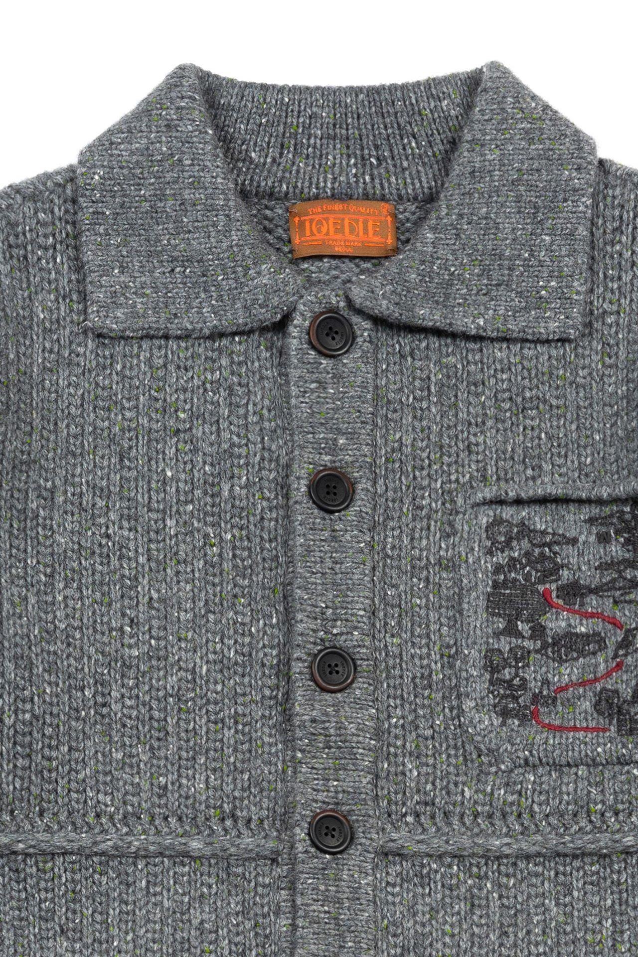 Ioedle - Guide To Memories Knit Jacket (Gray) product image 7 | TRAB K-Fashion Australia