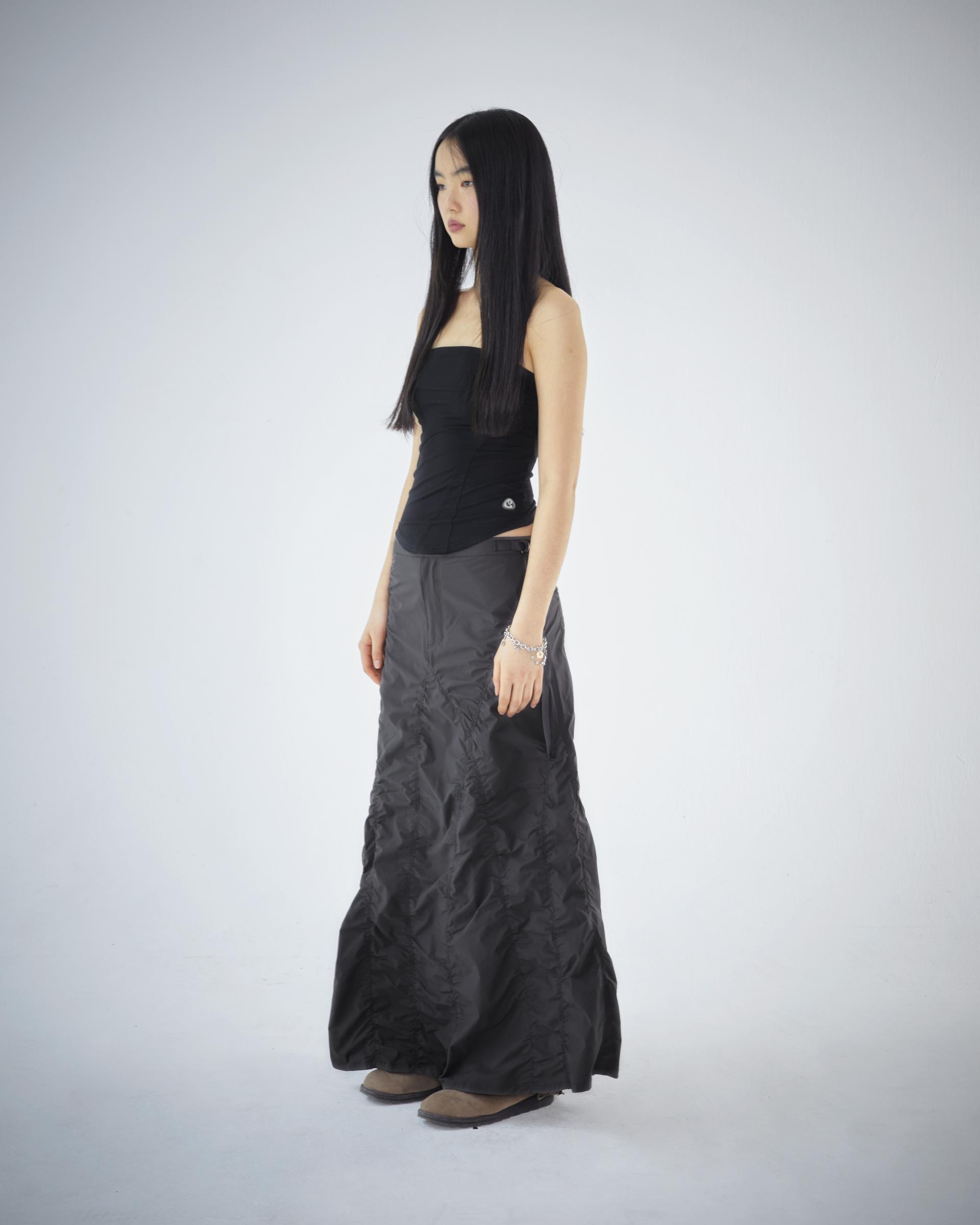 Coyseio - Wave Stitch Tube Top (Black) product image 11 | TRAB K-Fashion Australia
