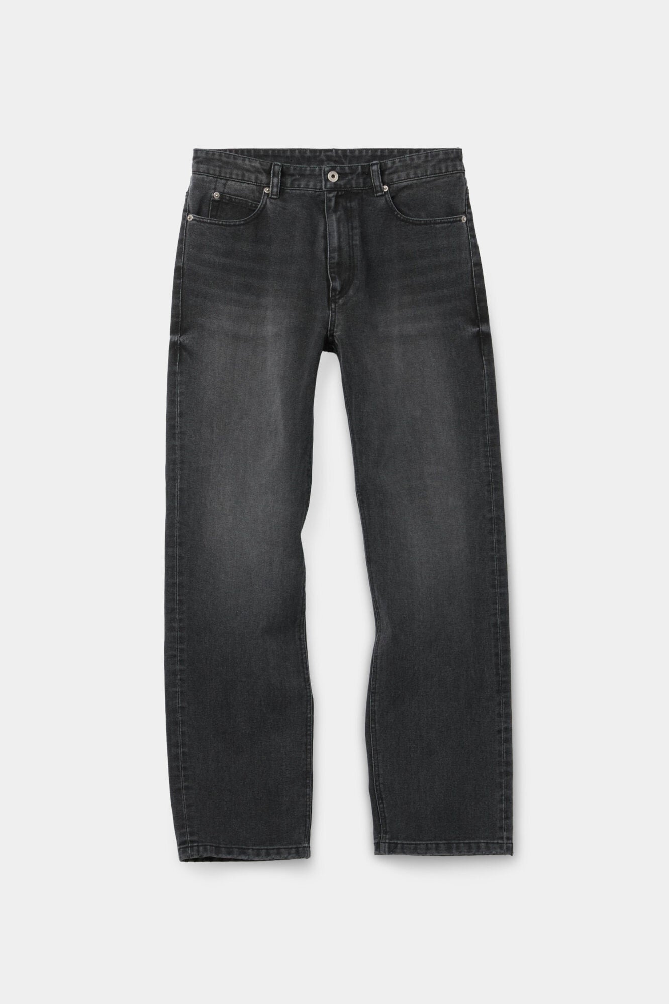 Coor - Washed Straight Leg Jeans (Washed Black) product image 1 | TRAB K-Fashion Australia