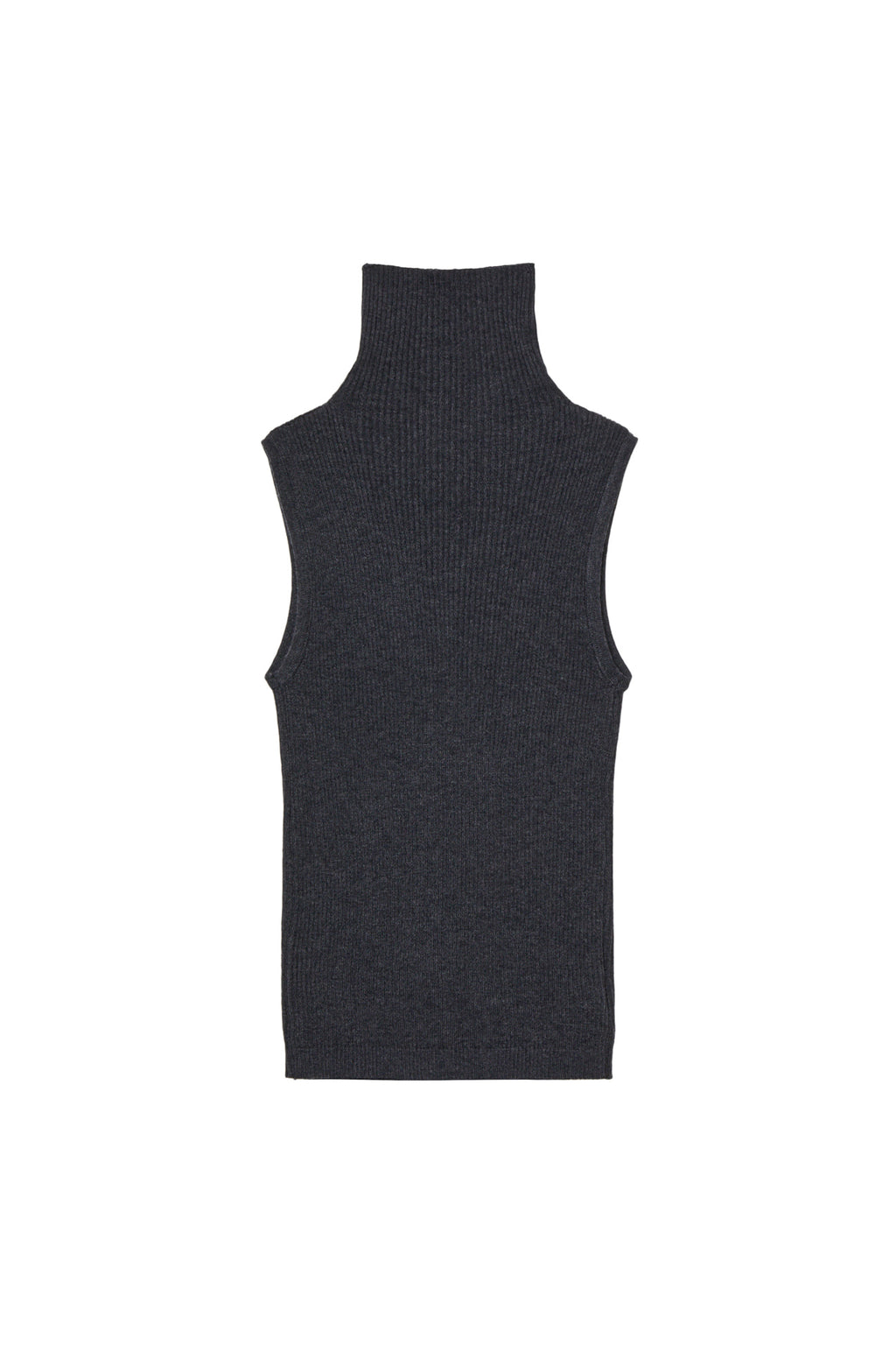 Deinet - Turtle Neck Sleeveless (Charcoal) product image 2 | TRAB K-Fashion Australia