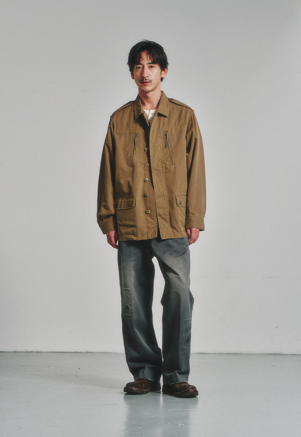 Art if acts - French Army F-2 Jacket (Khaki) product image 2 | TRAB K-Fashion Australia