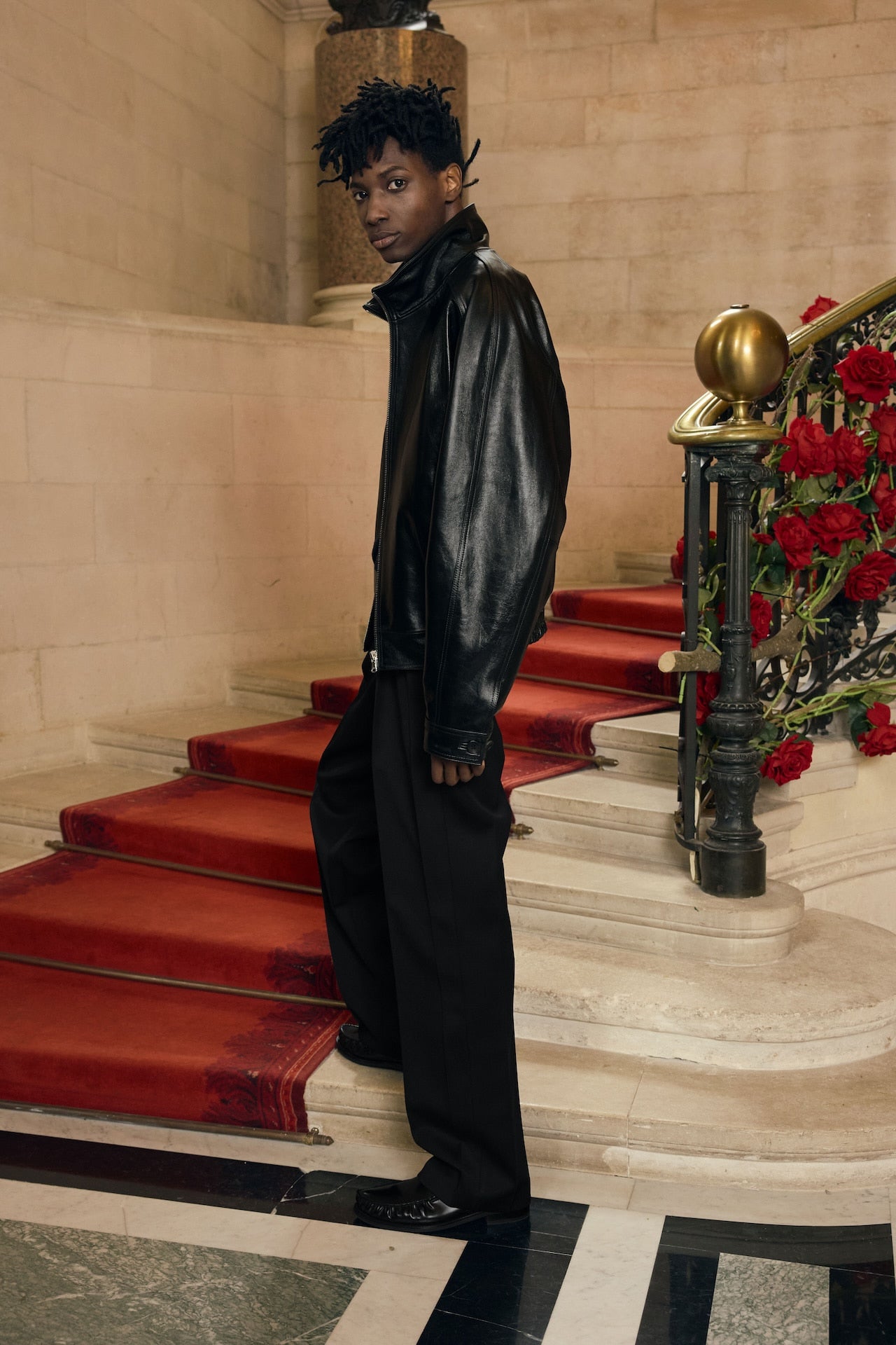 STU - Lambskin Leather Jacket (Black) product image 11 | TRAB K-Fashion Australia