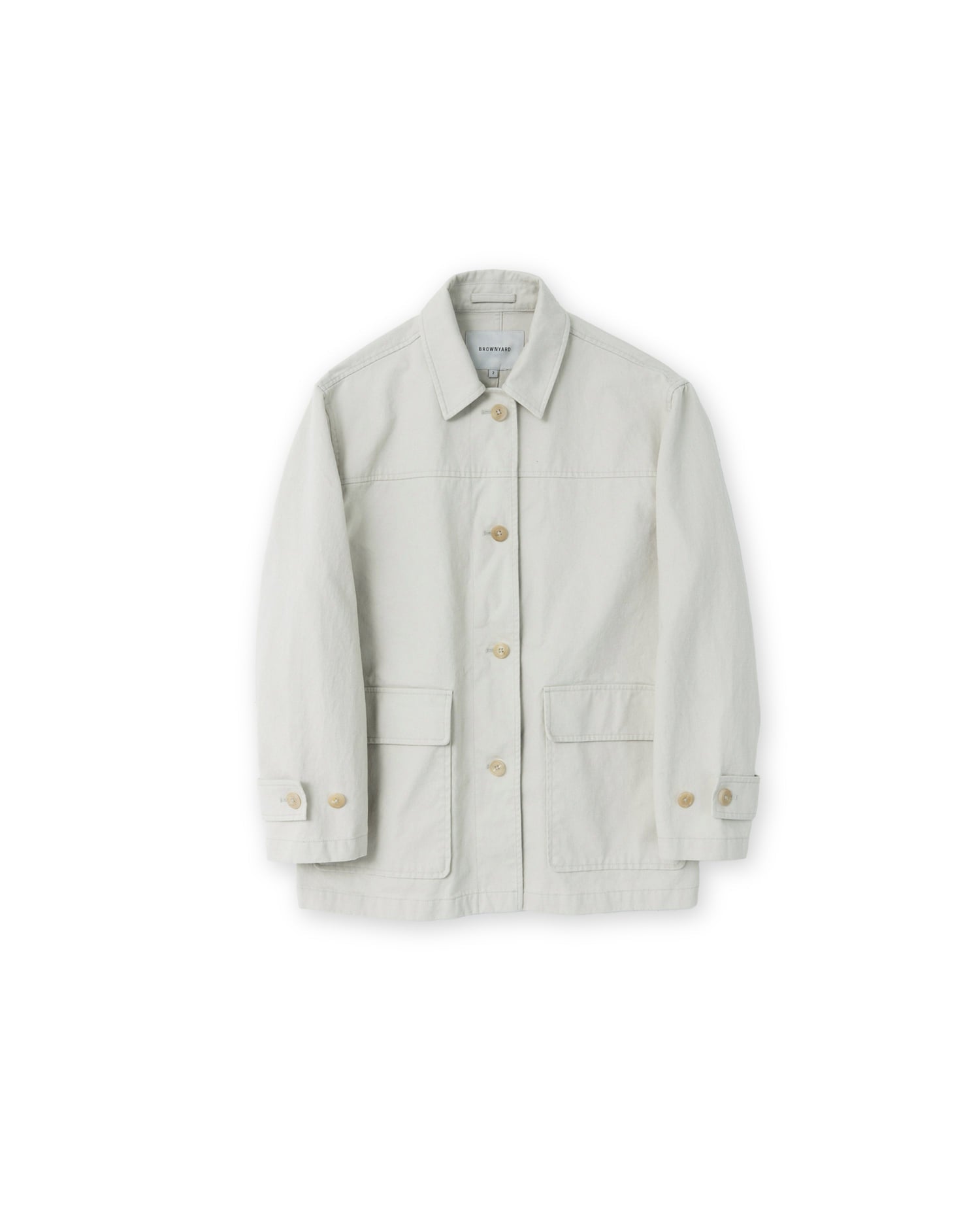 Brownyard - Half Jacket (Ecru) product image 7 | TRAB K-Fashion Australia