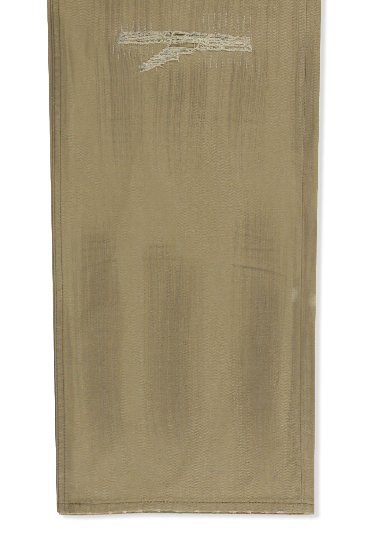 Matin Kim - Distressed Herringbone Wide Pants (Beige) product image 4 | TRAB K-Fashion Australia