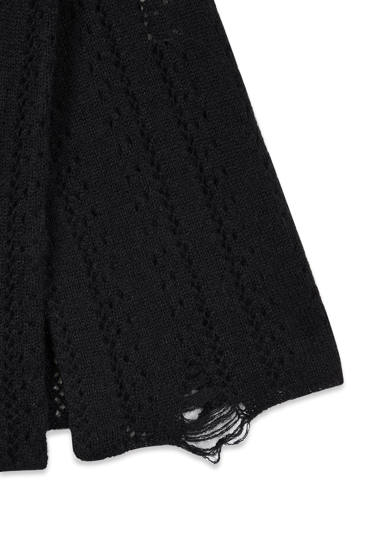 Matin Kim - Punching Wrap Mini Skirt (Black) product image 5 | TRAB K-Fashion Australia