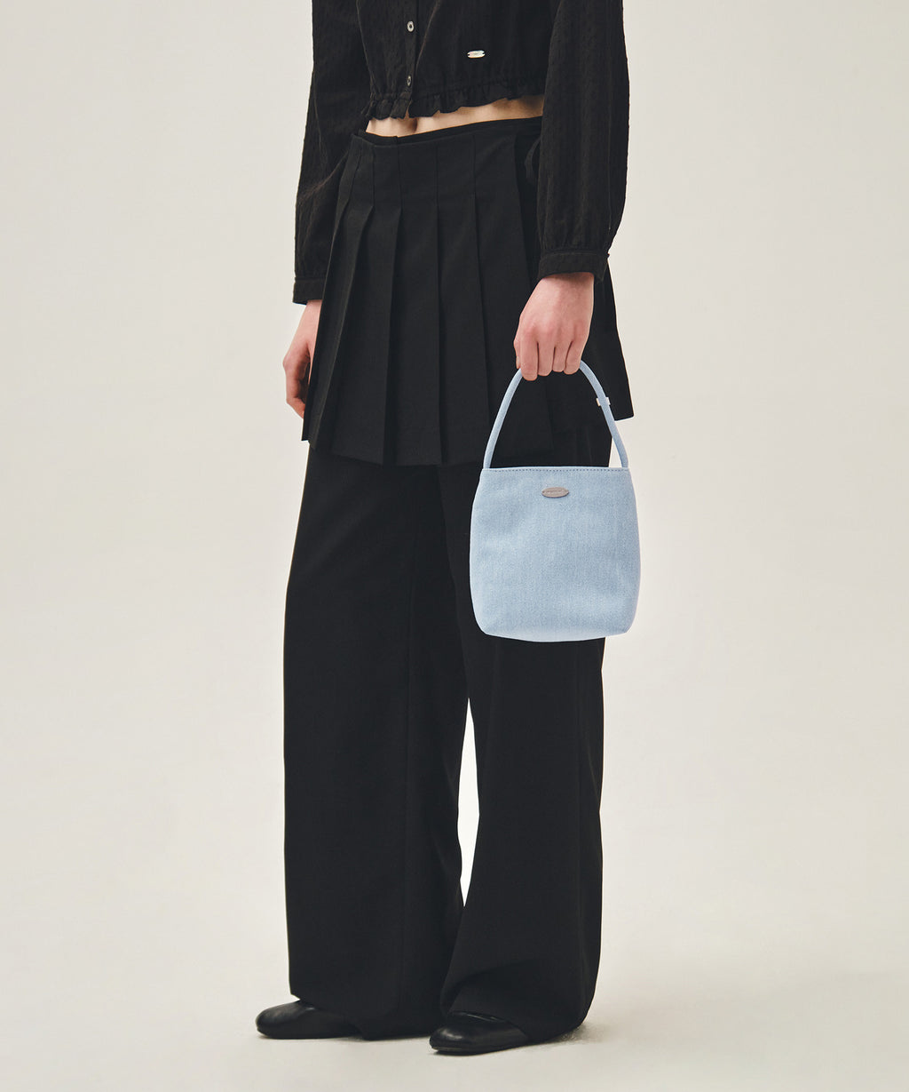 Marithe & Francois Girbaud - Regular Logo Mini Bag (Blue) product image 6 | TRAB K-Fashion Australia