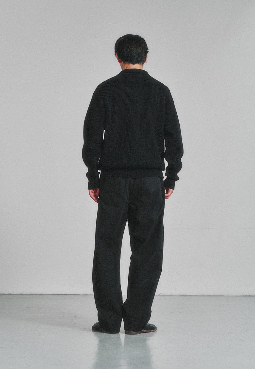 Art if acts - Curved Fatigue Trousers (Black) product image 4 | TRAB K-Fashion Australia