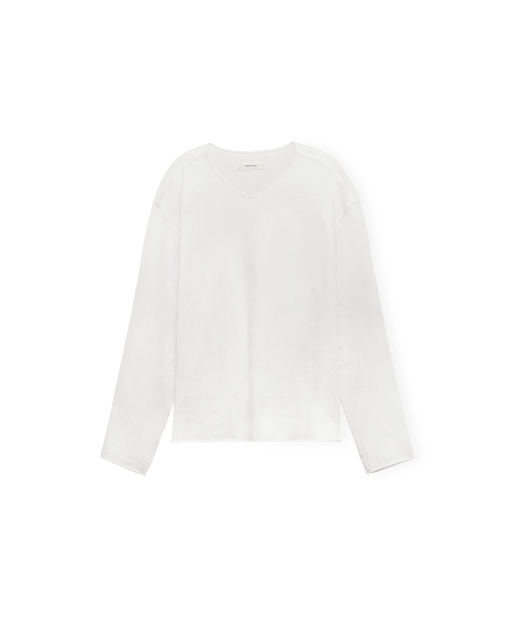 Brownyard - High Gauge V Neck Long Sleeve (Ivory) product image 6 | TRAB K-Fashion Australia