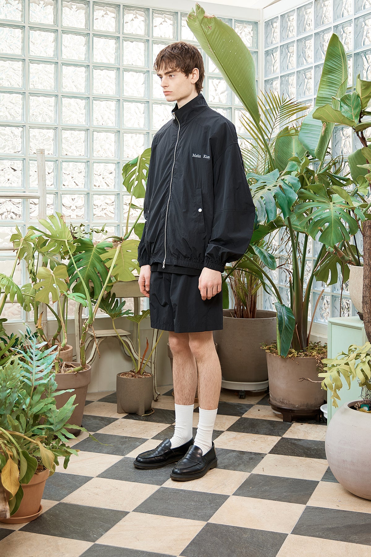 Matin Kim - Mesh Nylon Shorts (Black) product image 8 | TRAB K-Fashion Australia