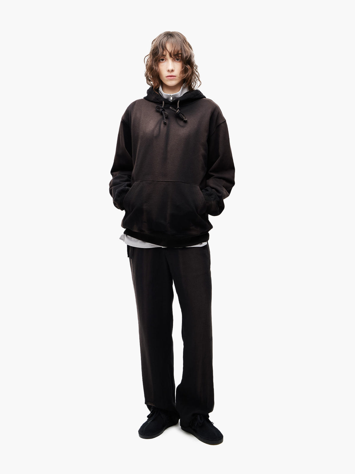 Jiyong Kim - Sun-Bleached Hoodie (Black) product image 3 | TRAB K-Fashion Australia
