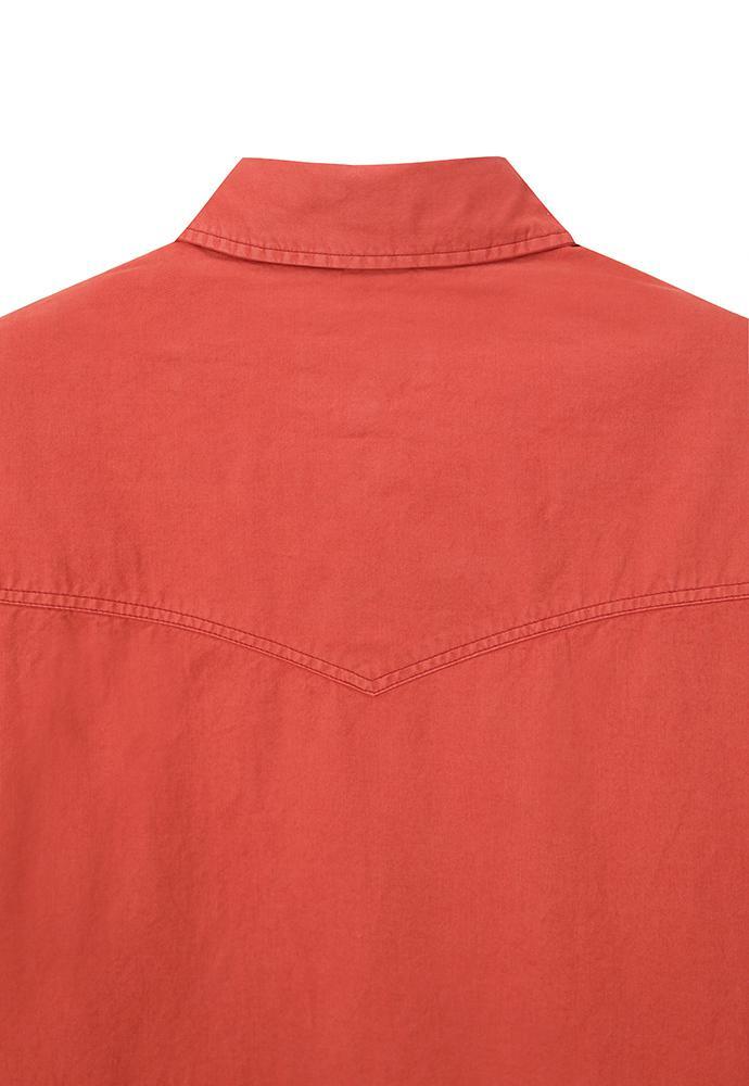 Art if acts - Garment Dyed Western Shirt (Vintage Red) product image 12 | TRAB K-Fashion Australia