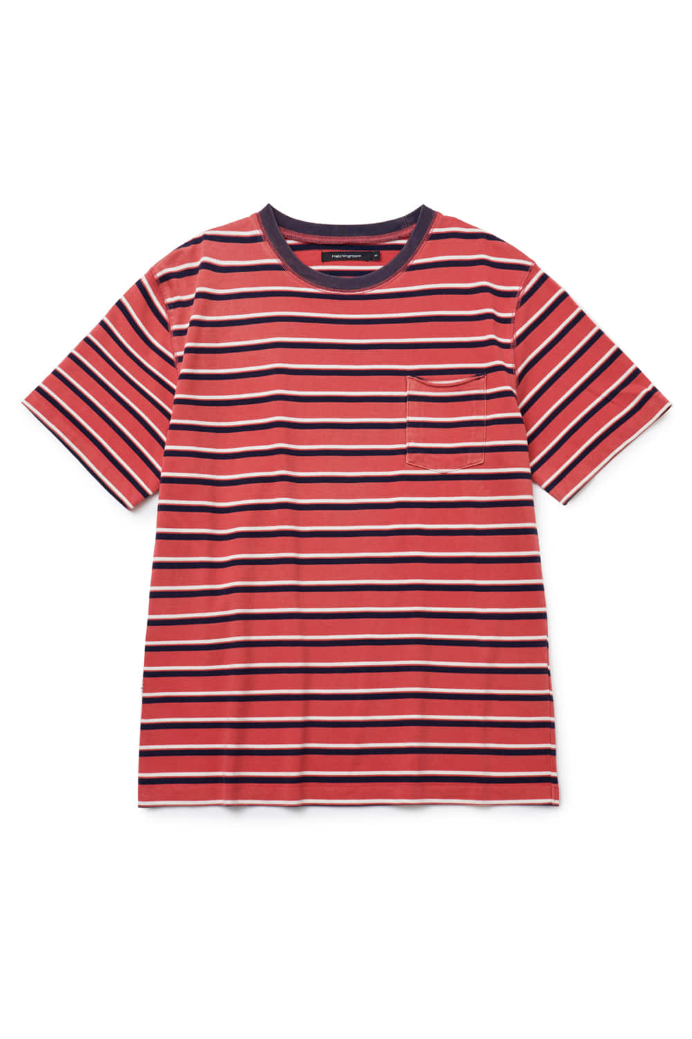 Hatchingroom - Bleached Stripe Tee (Red) product image 2 | TRAB K-Fashion Australia