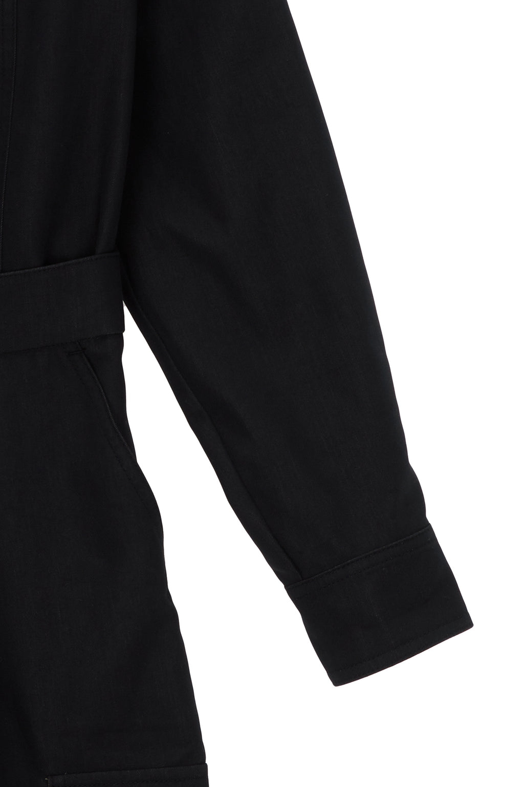 Matin Kim - Utility Button Up Jumpsuit (Black) product image 4 | TRAB K-Fashion Australia