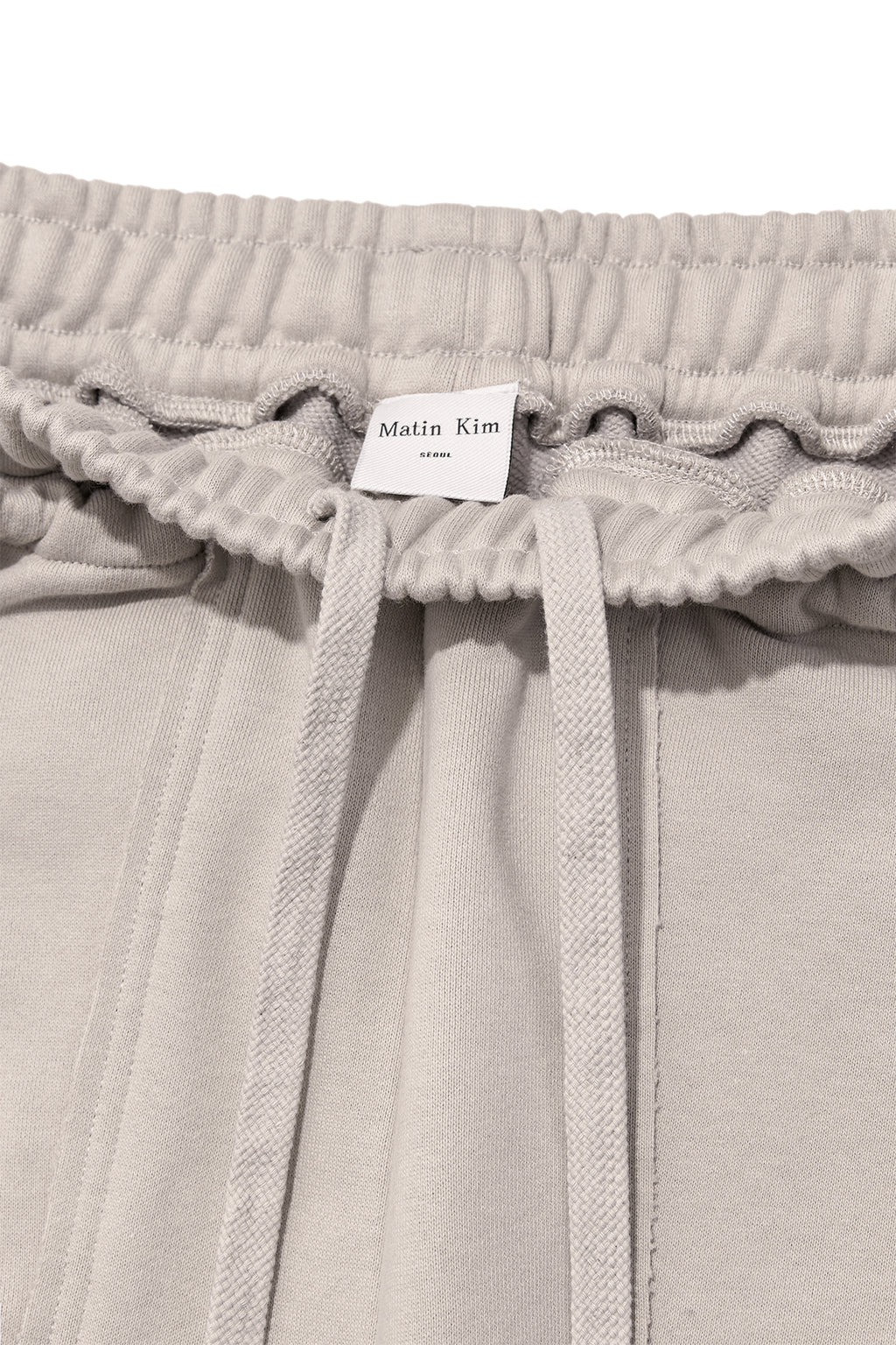 Matin Kim - Volume Pocket Sweatpants (Beige) product image 3 | TRAB K-Fashion Australia