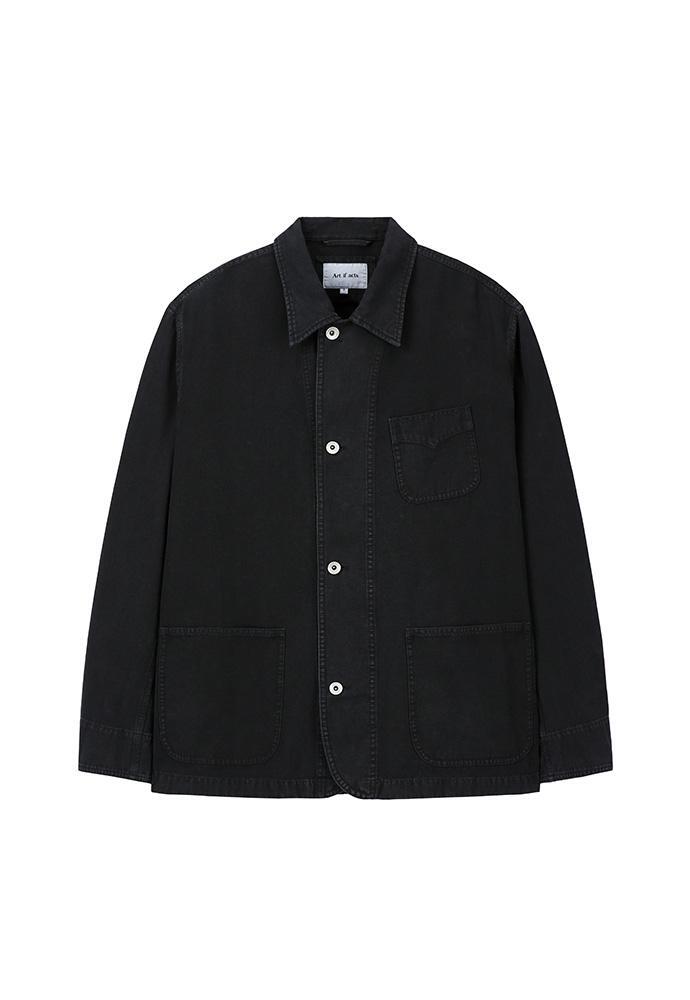 Art if acts - Garment Dyed Western Coverall Jacket (Black) product image 7 | TRAB K-Fashion Australia
