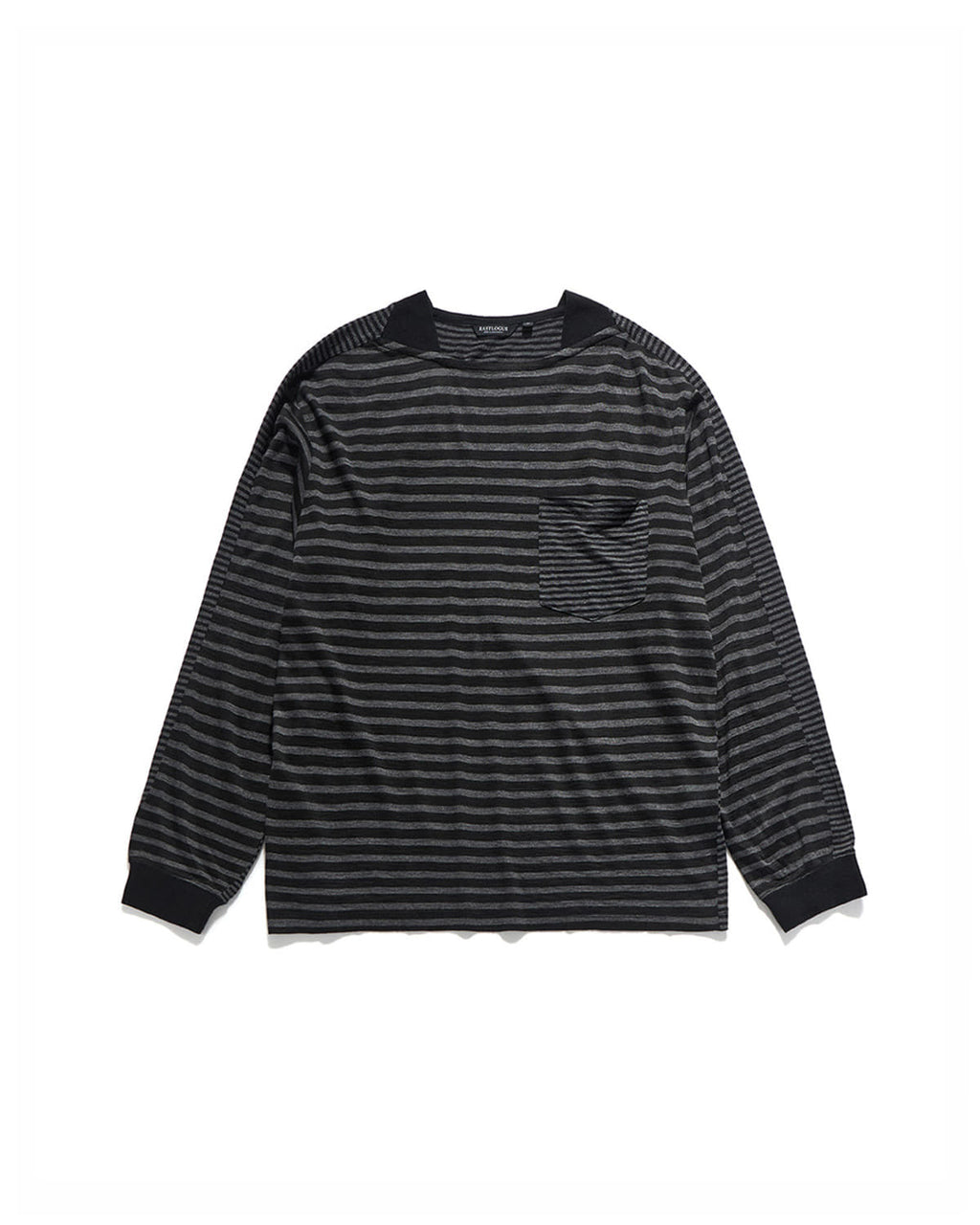 Eastlogue - Marina T-shirts (Mixed Charcoal Stripe) product image 5 | TRAB K-Fashion Australia
