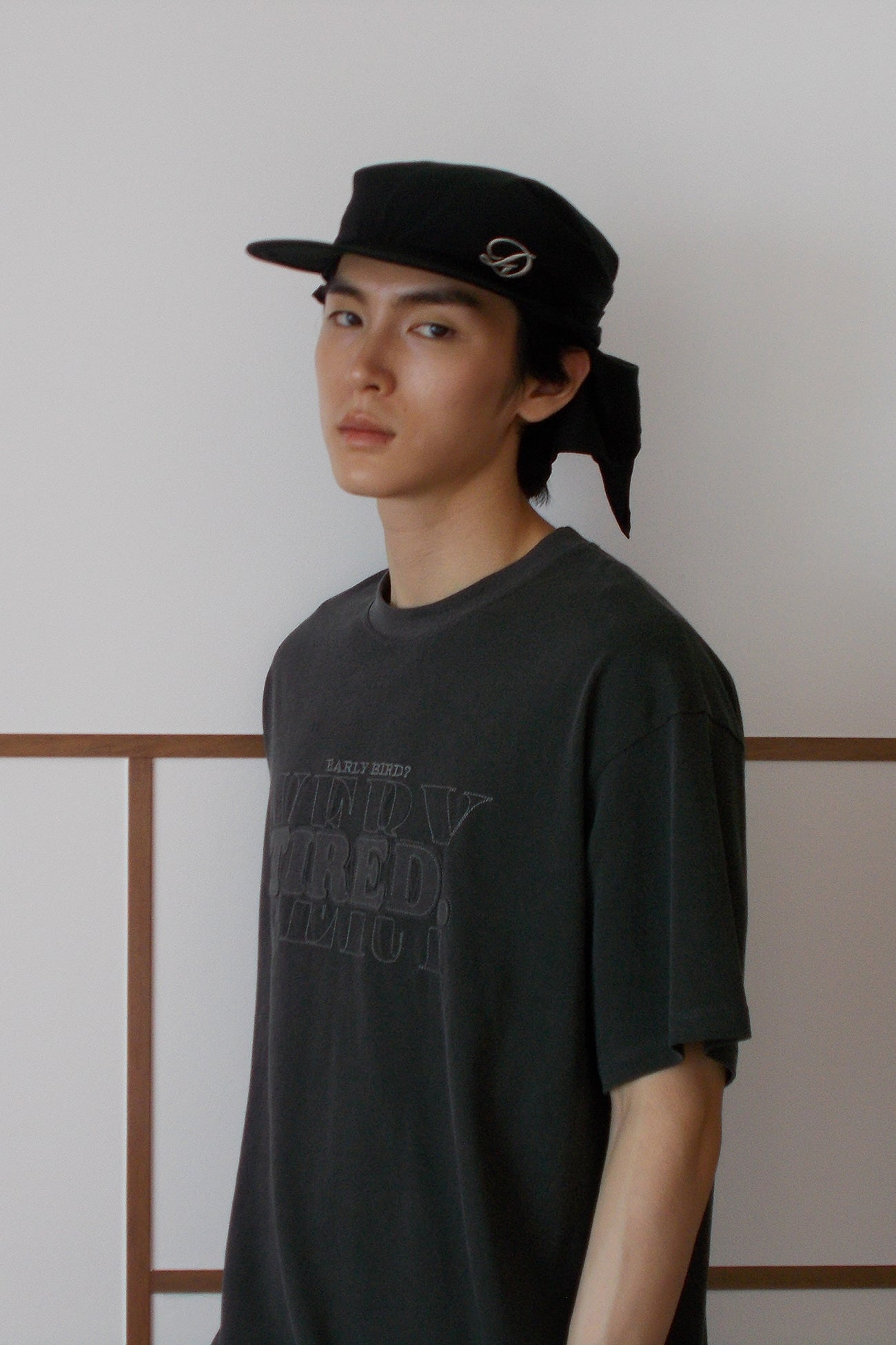 Deinet - Tired T-Shirt (Charcoal) product image 6 | TRAB K-Fashion Australia