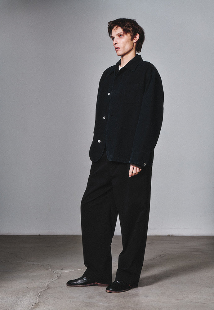 Art if acts - Garment Dyed Western Coverall Jacket (Black) product image 2 | TRAB K-Fashion Australia